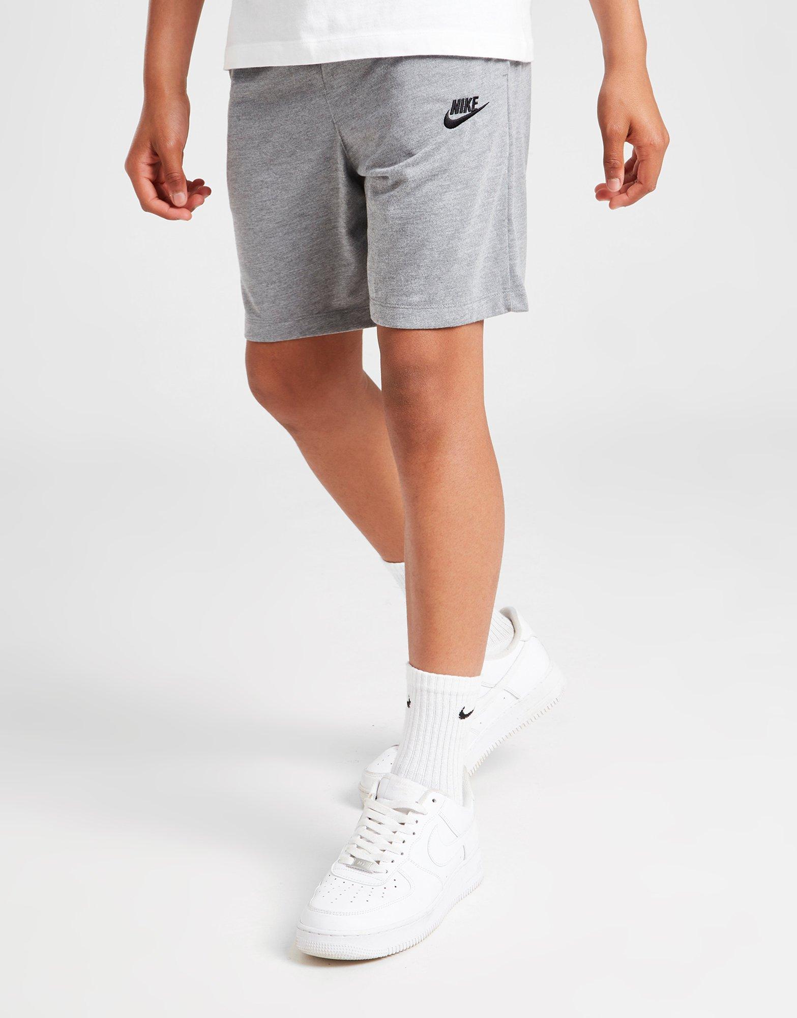 Grey nike cheap shorts junior