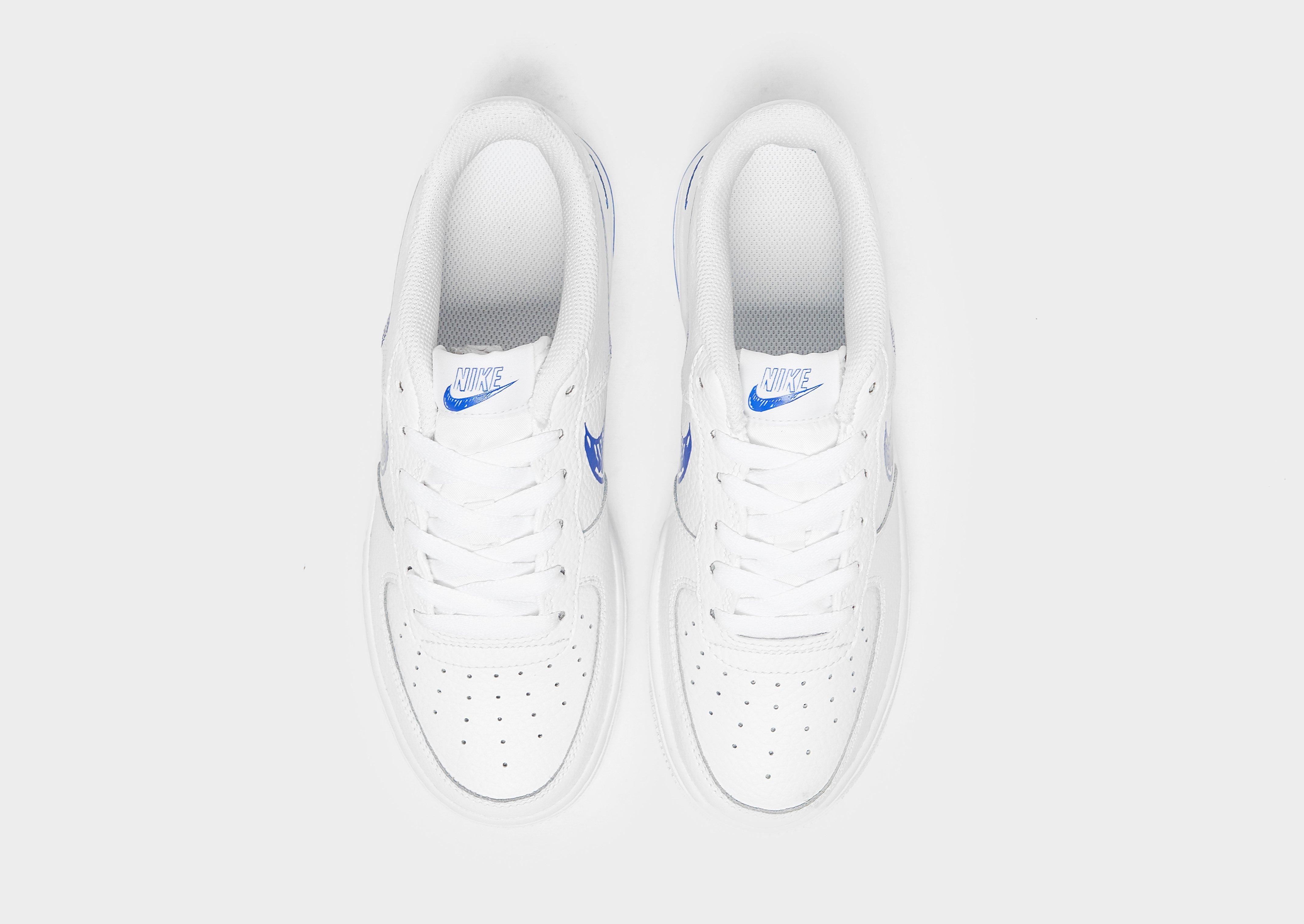 white nike air force 1 junior