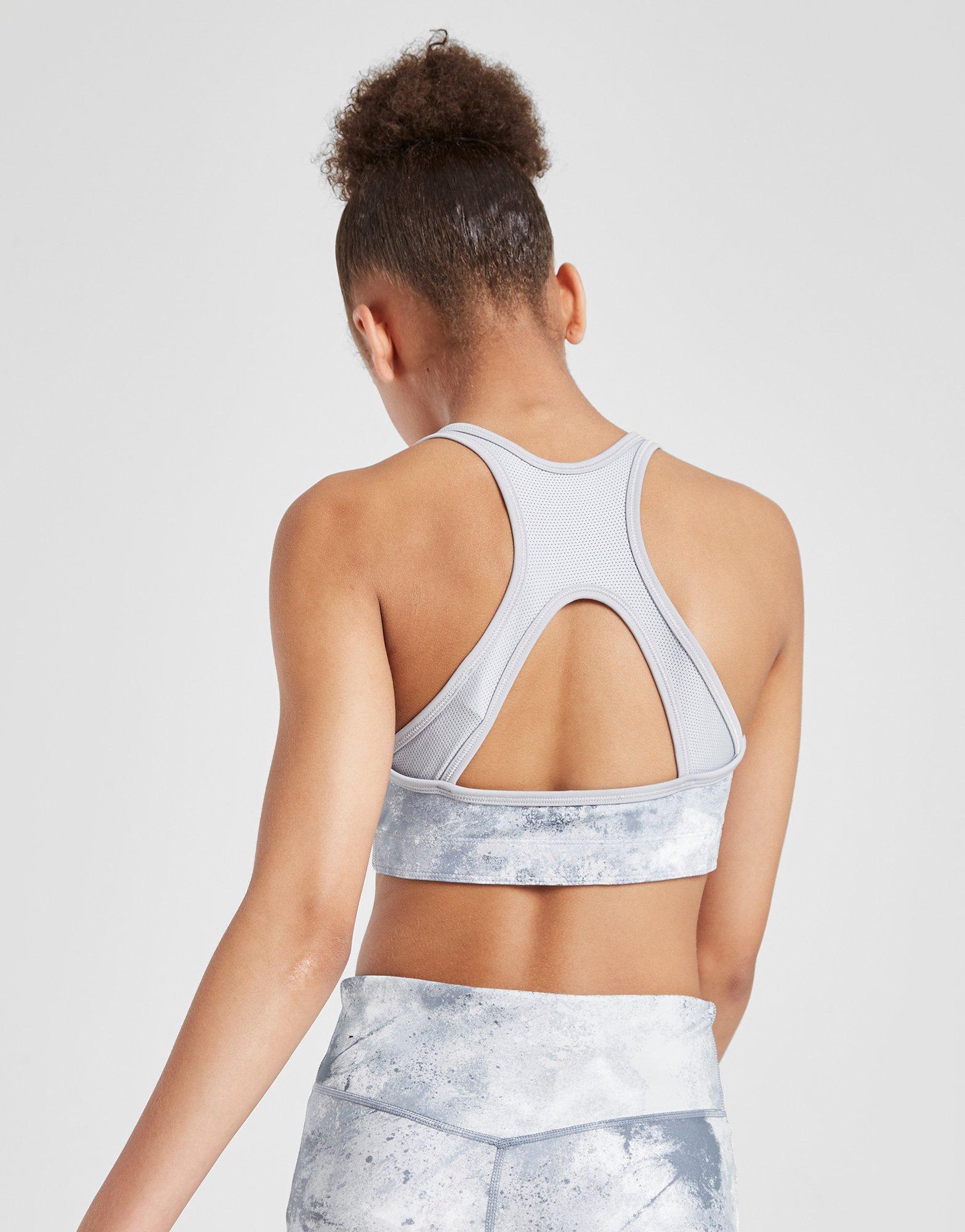Nike Girls' Fitness All Over Print Sports Bra Kinder
