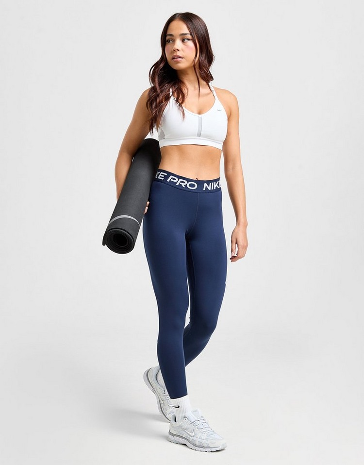 Nike Legging halfhoge taille en met mesh vlakken voor dames Pro