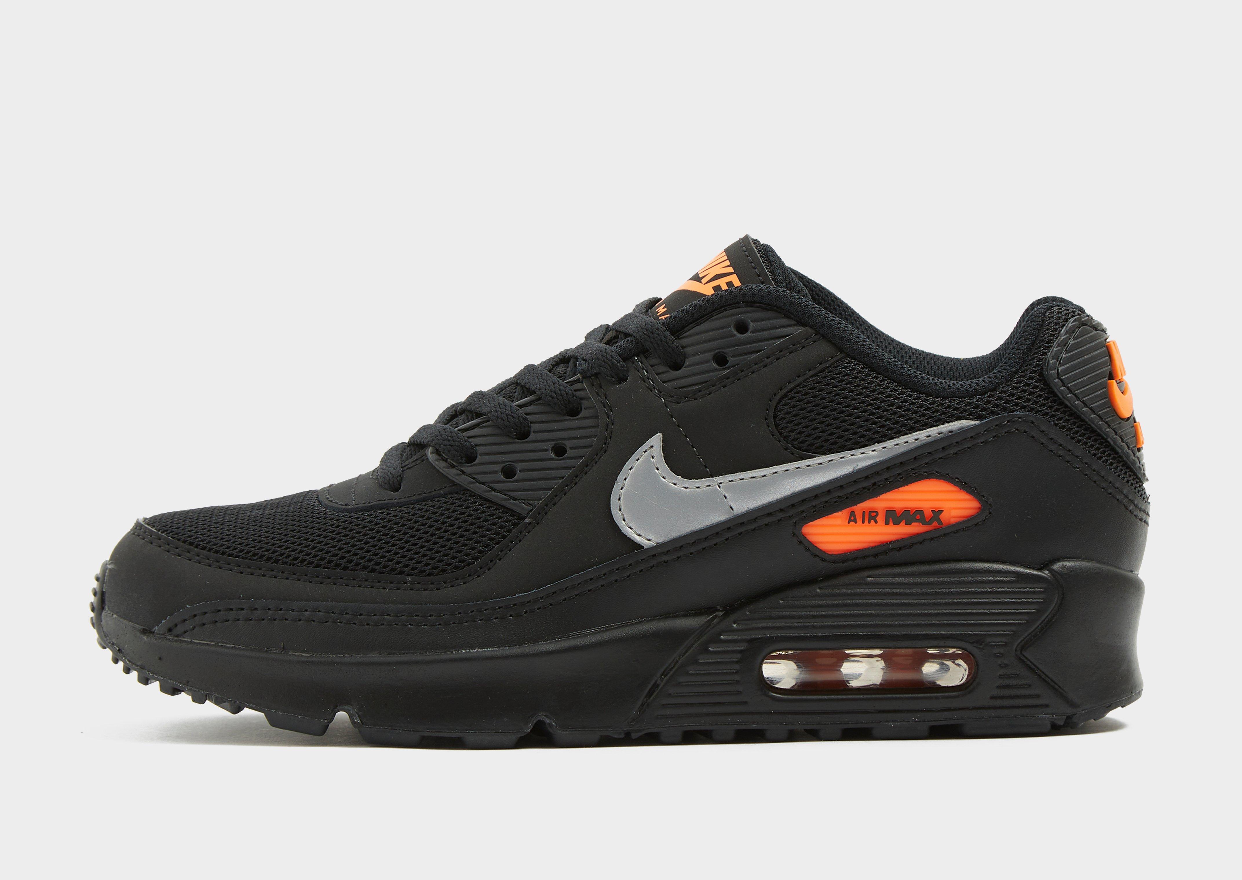 Nike Air Max 90 Leather júnior en Negro