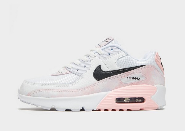 White Nike Air Max 90 Leather Junior | JD Sports
