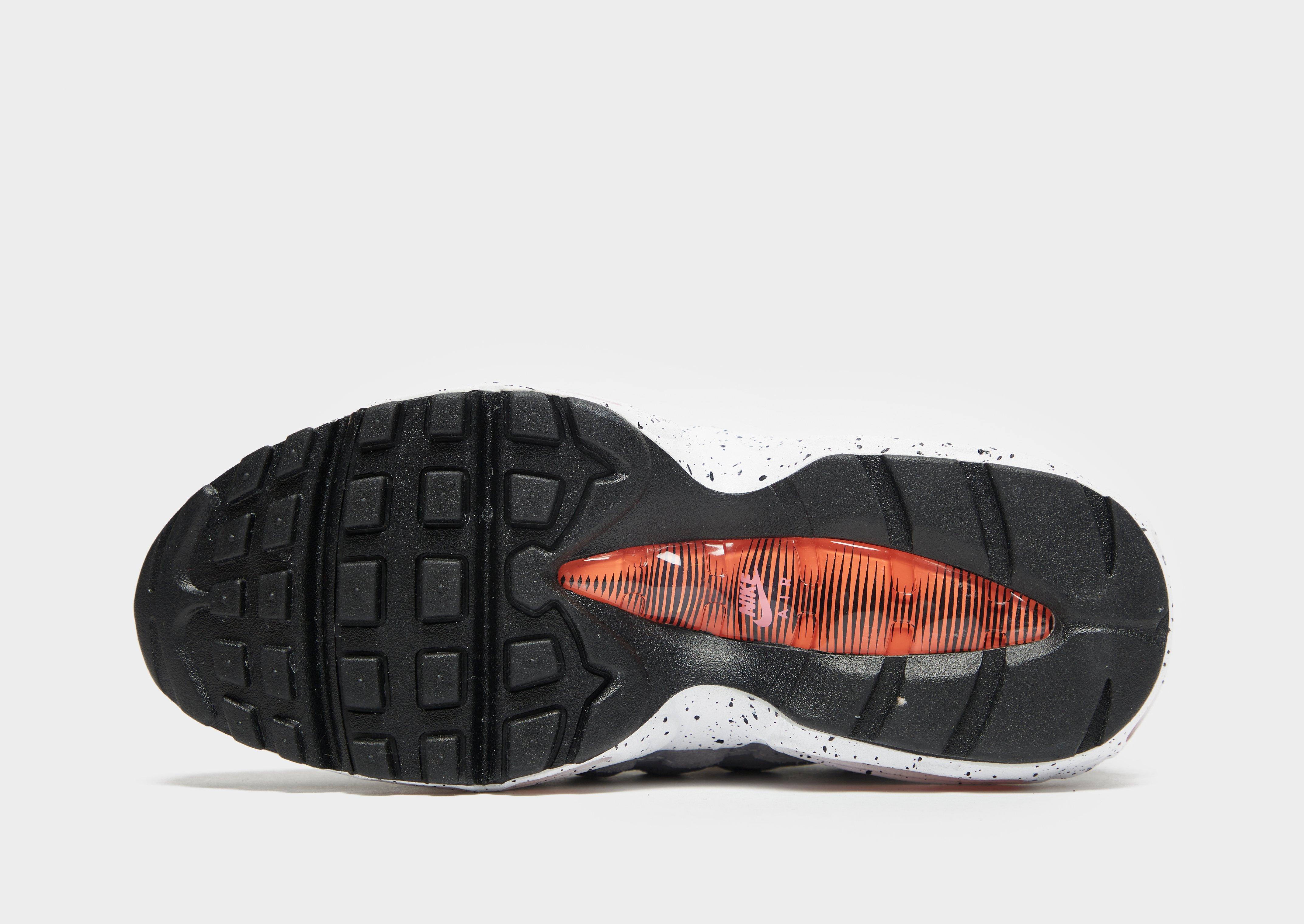 nike air max 95 junior black and orange