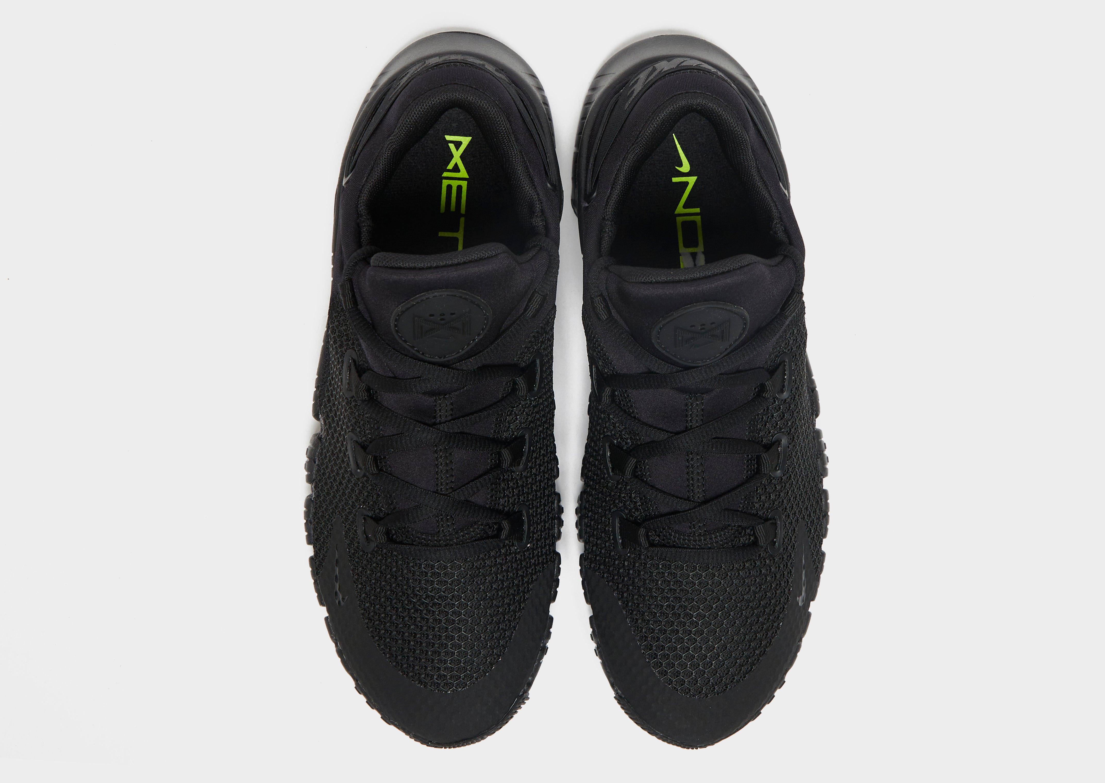 nike metcon 4 men's black