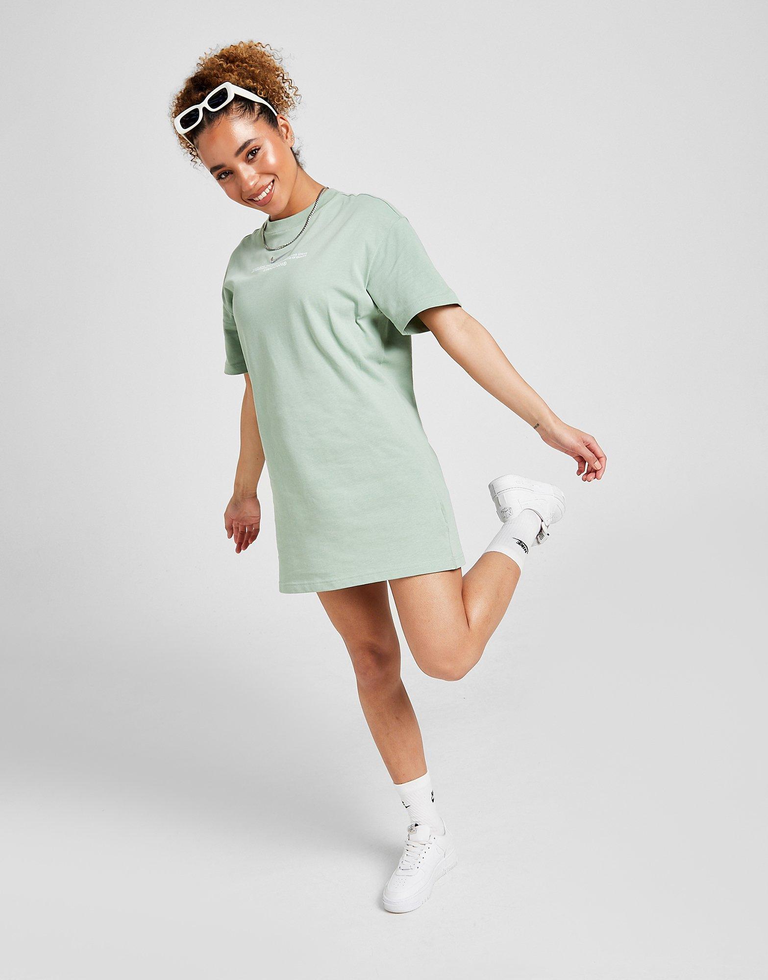 nike swoosh t shirt dress