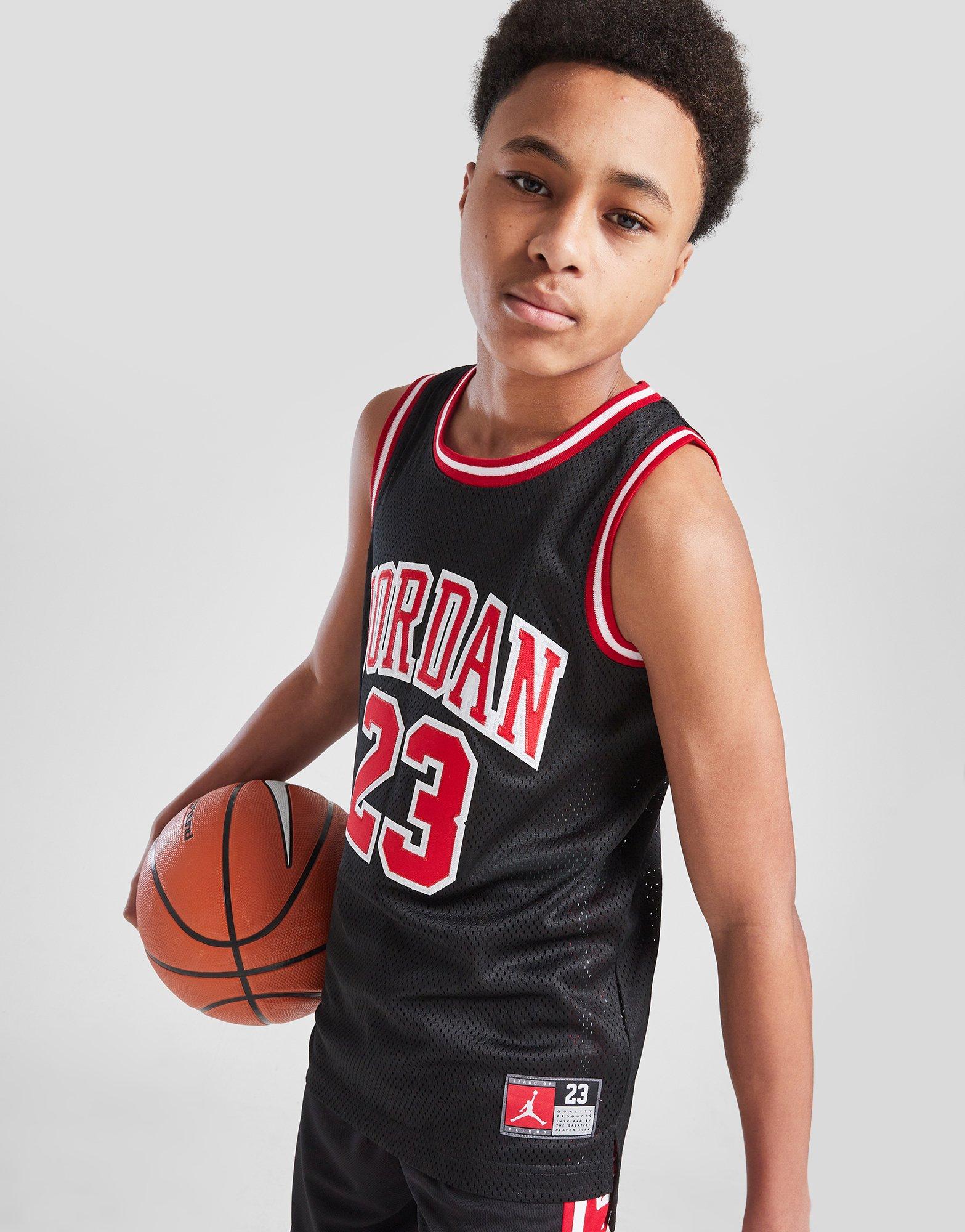 Black Jordan #23 Mesh Vest Junior - JD Sports Global