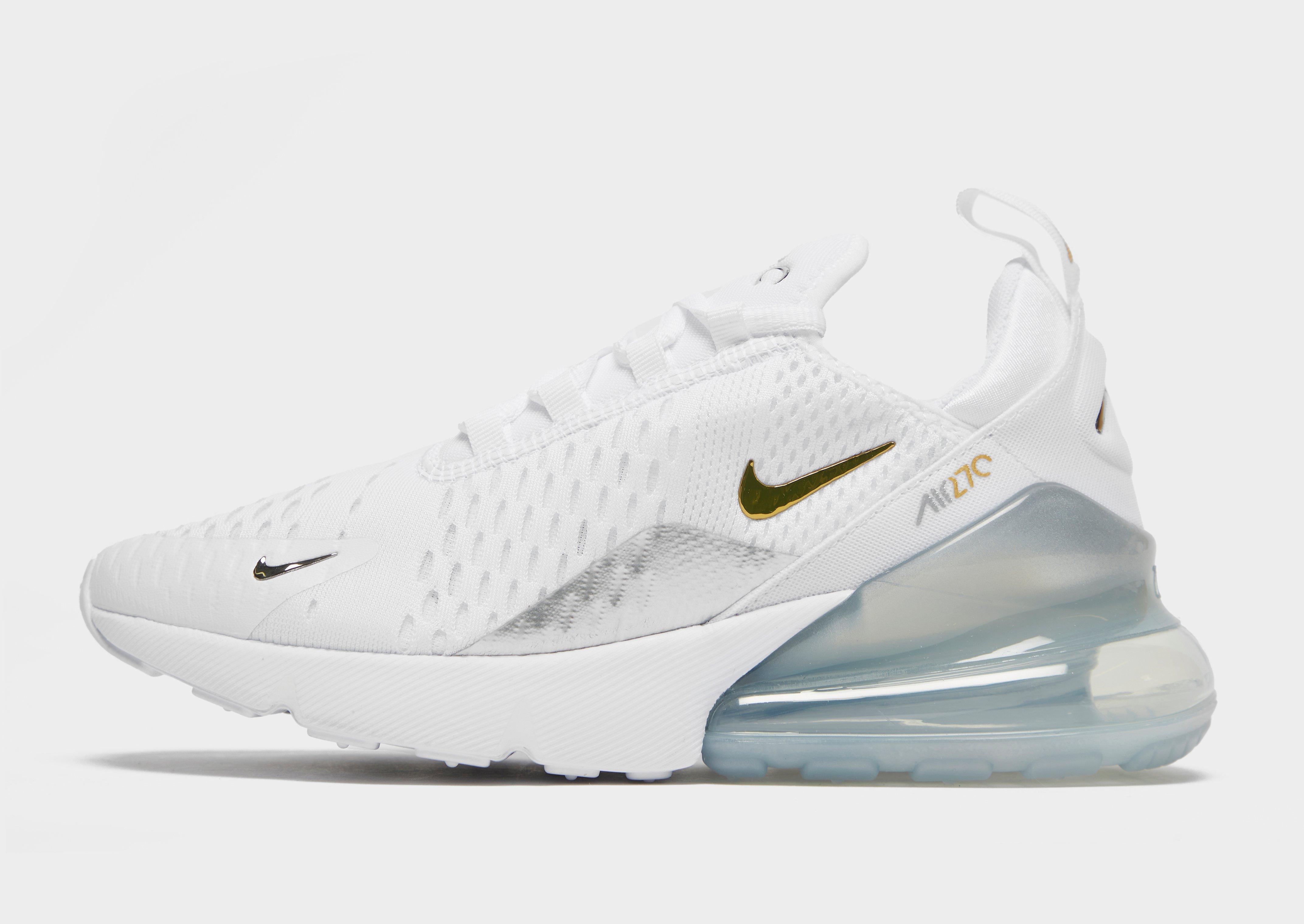 white nike 270