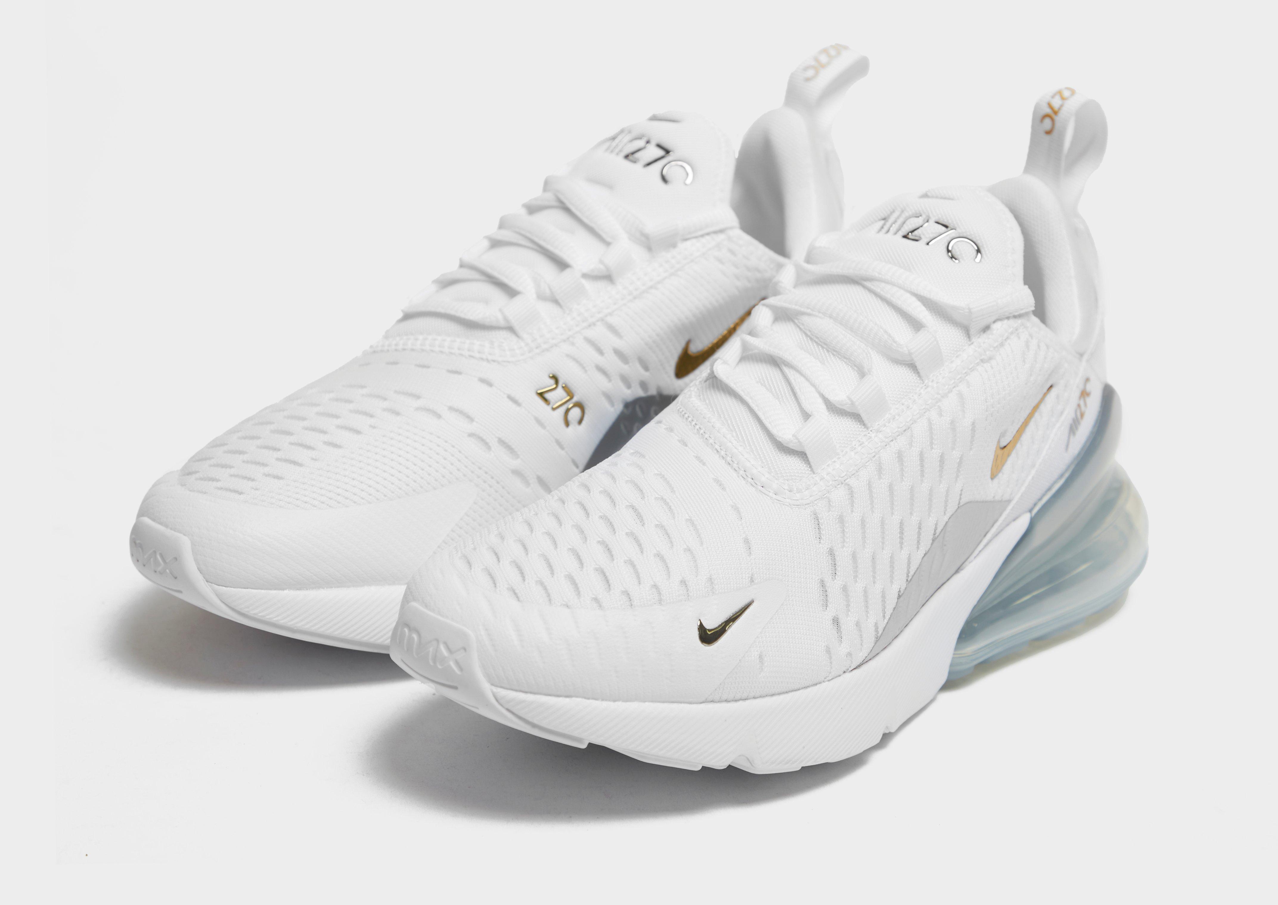 nike 270 all white womens