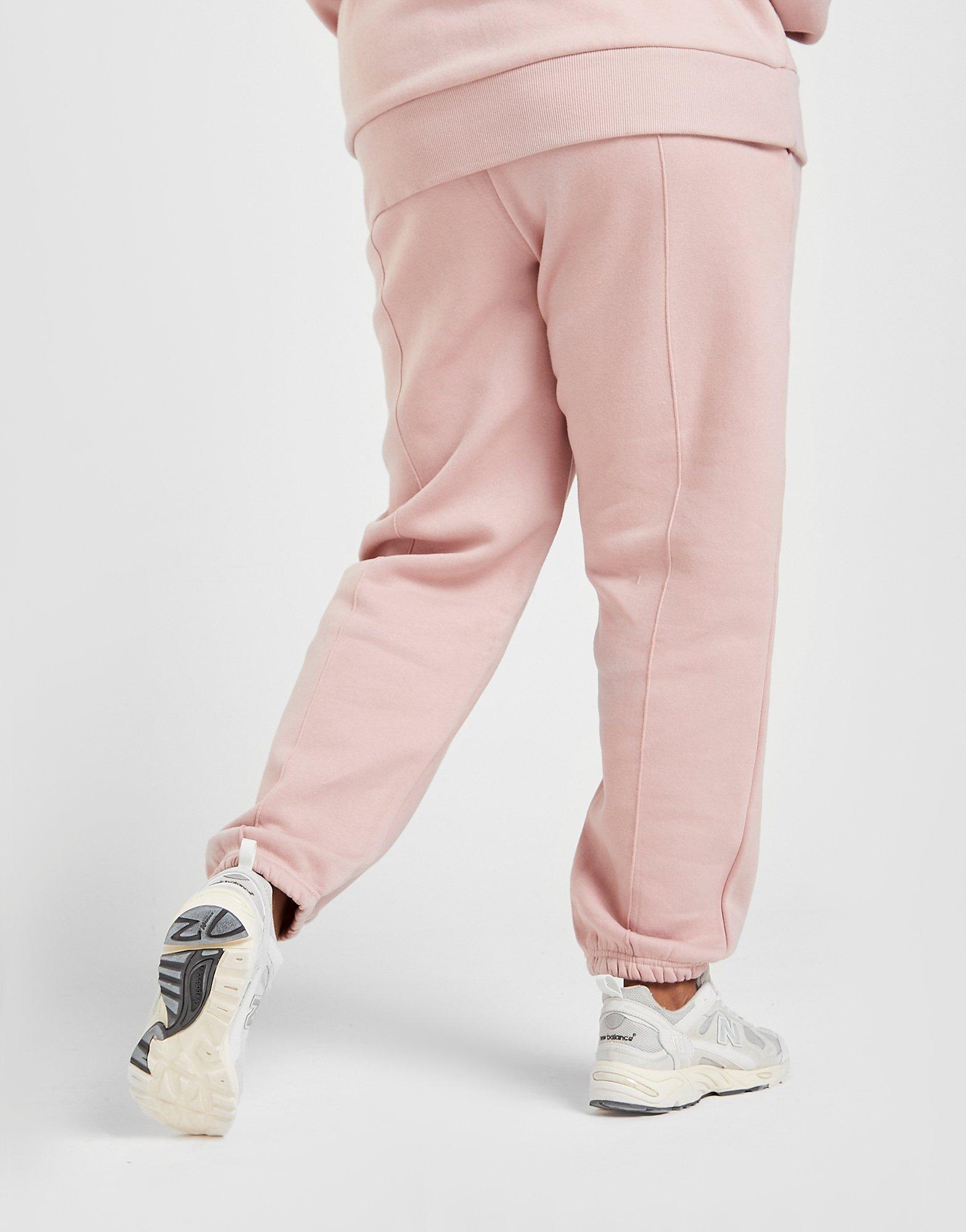 Pink Ellesse Pintuck Plus Size Joggers - JD Sports NZ