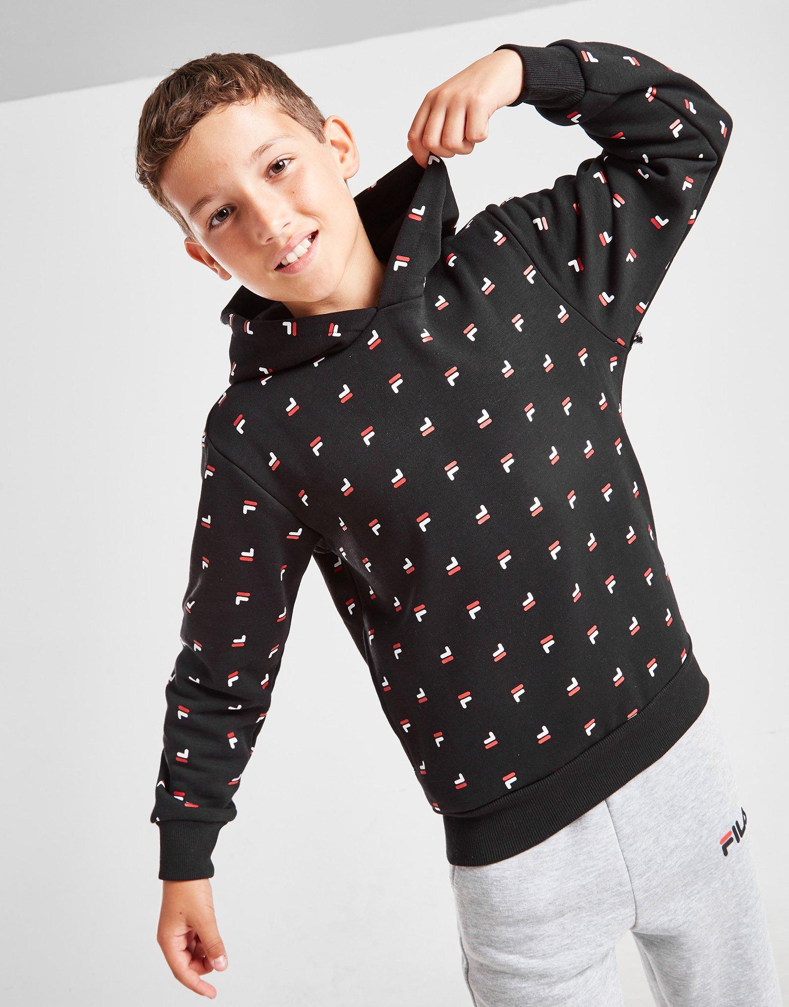 fila polka dot hoodie