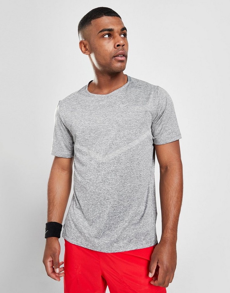 Grey Nike Rise 365 T-Shirt | JD Sports UK