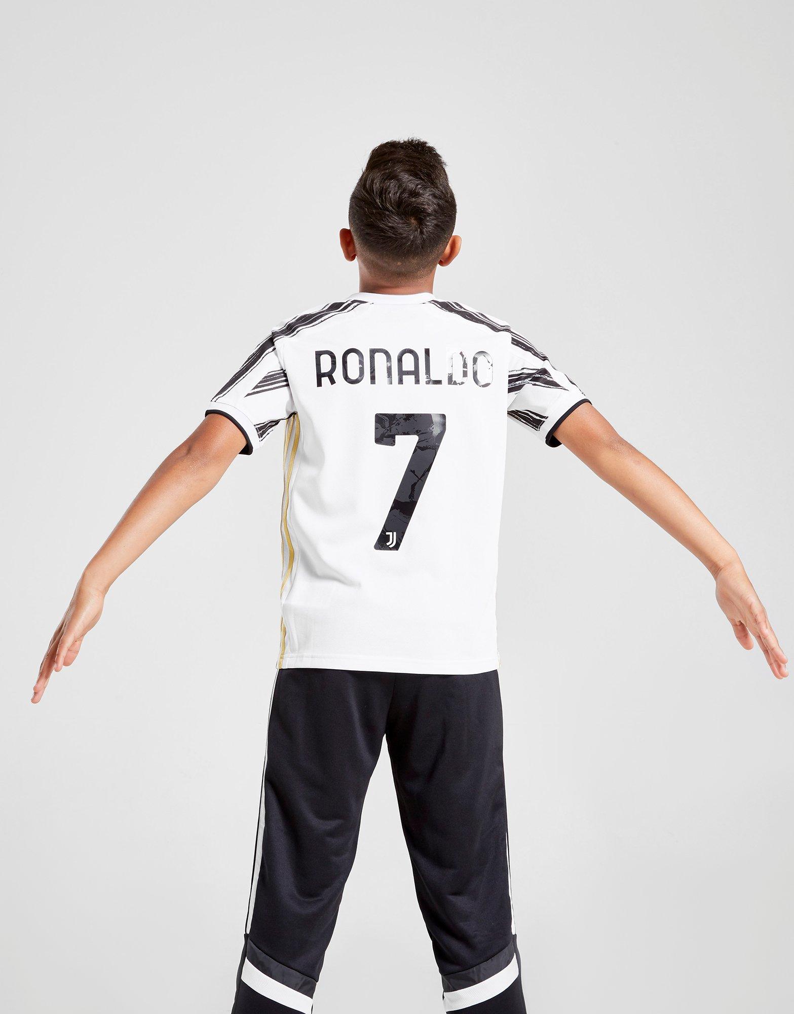 Buy White adidas Originals Juventus 2020/21 Ronaldo #7 Home Shirt Junior