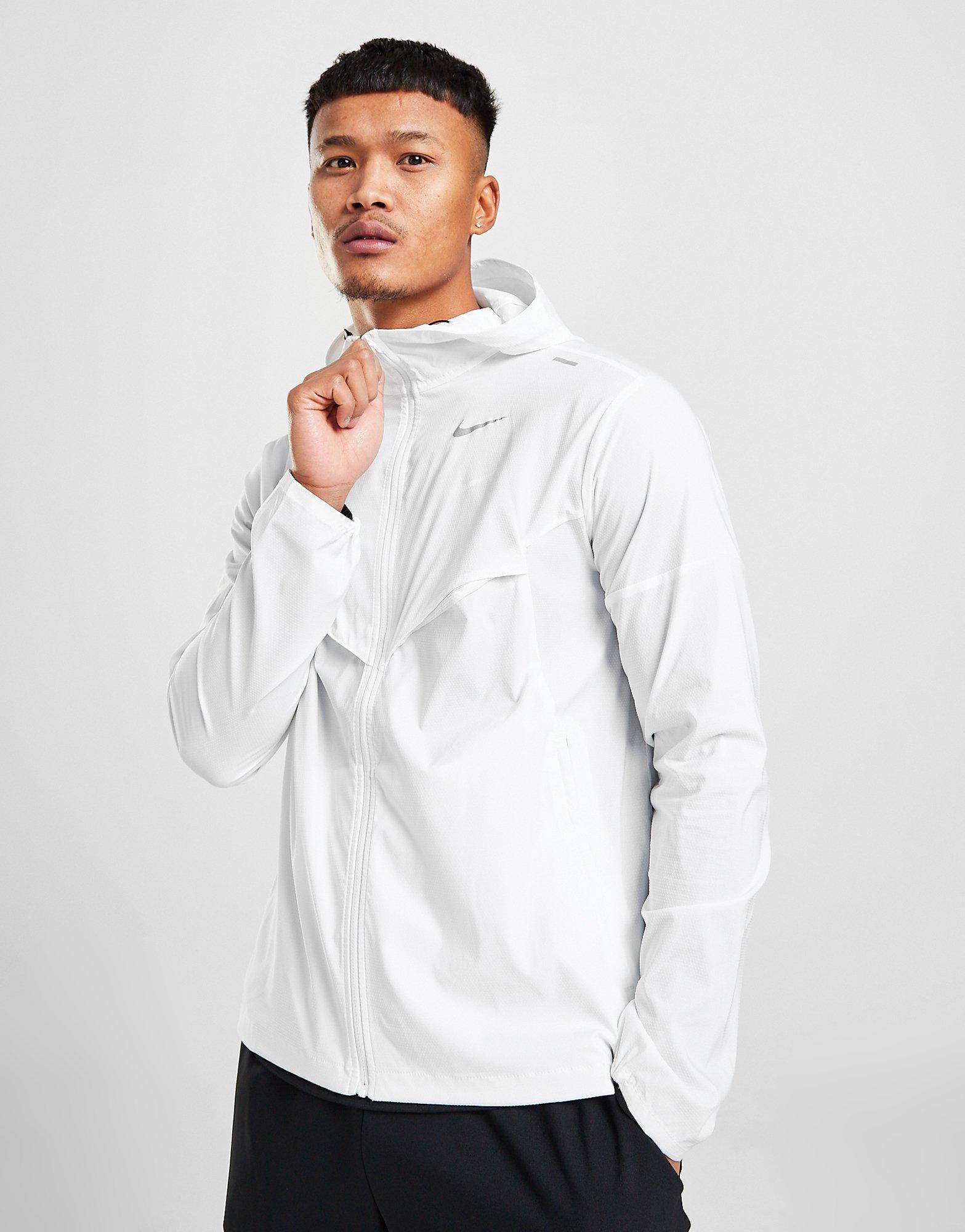 white nike windbreaker