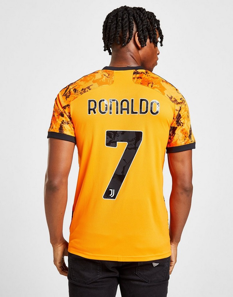 Buy Orange Adidas Juventus 2020 21 Ronaldo 7 Third Shirt