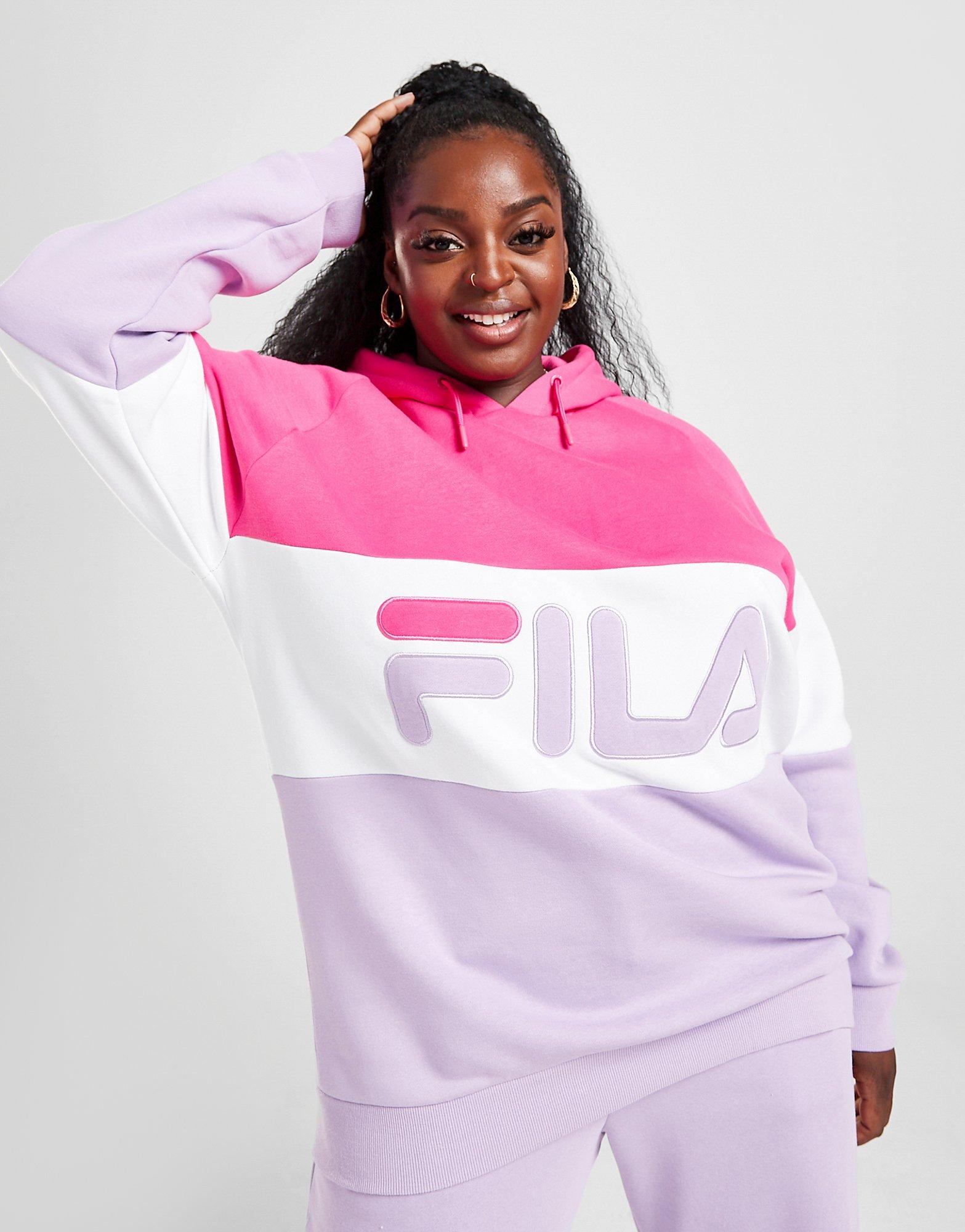 Fila colour block hoodie sale