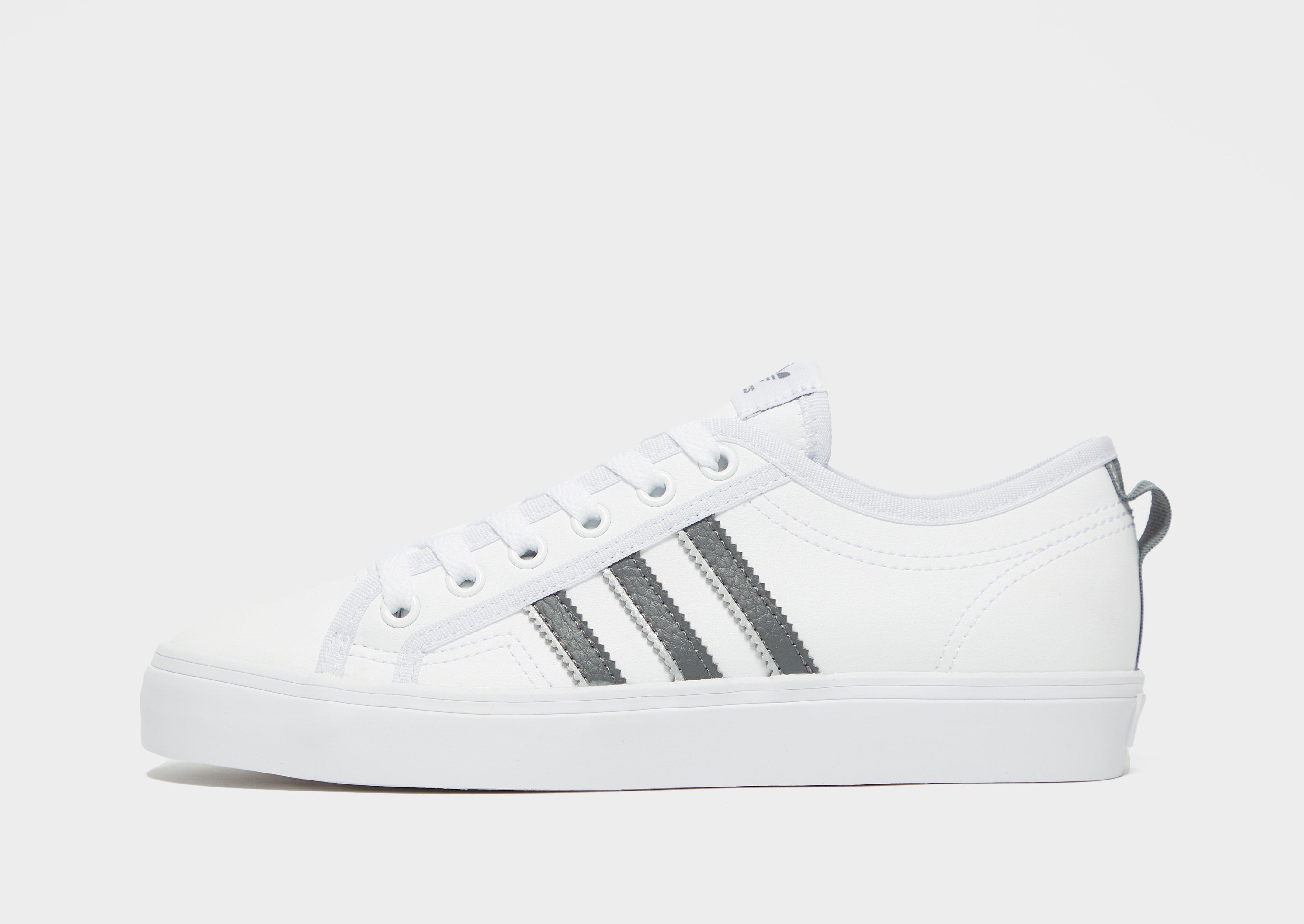 adidas nizza lo junior white