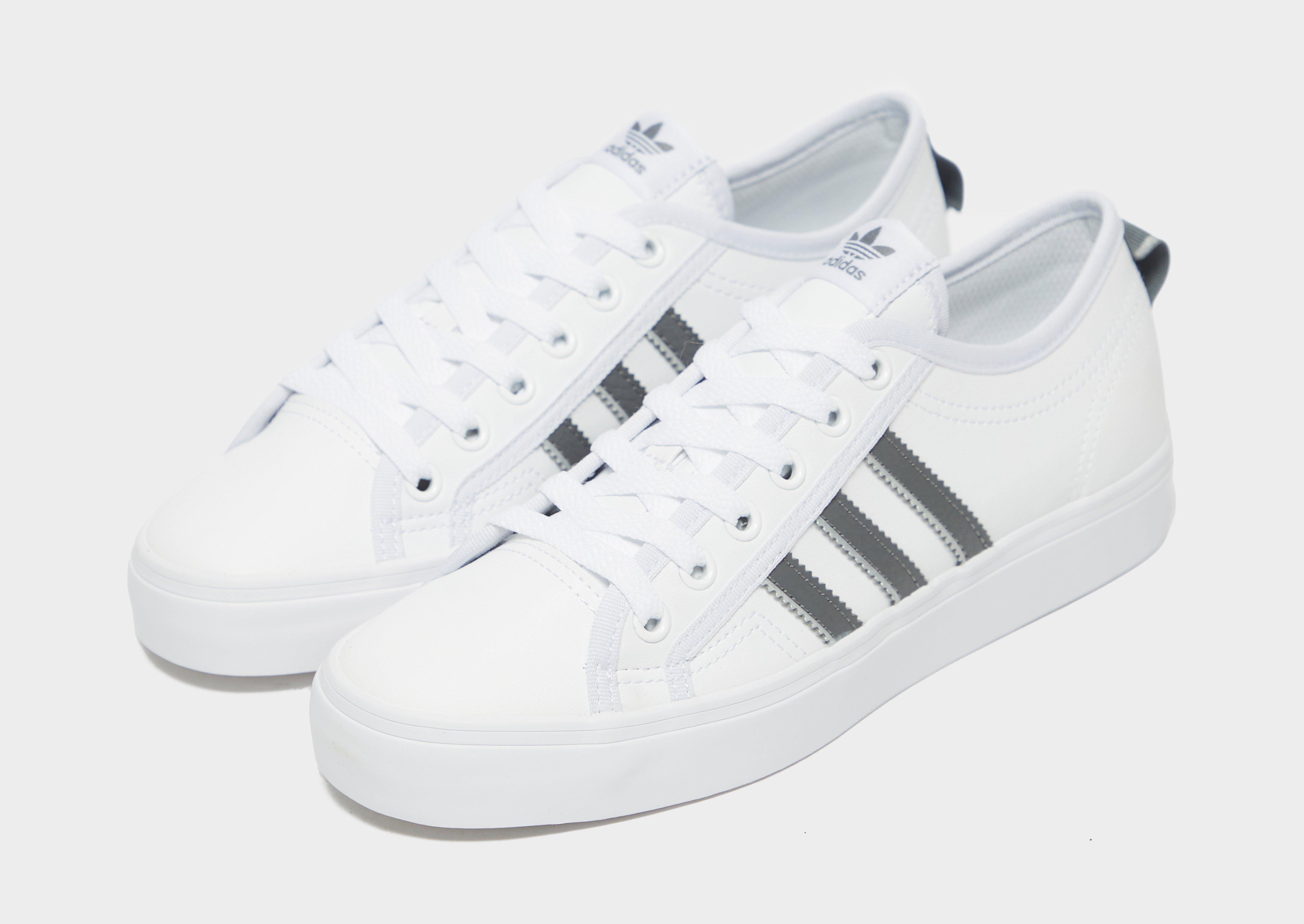 adidas originals nizza lo junior white