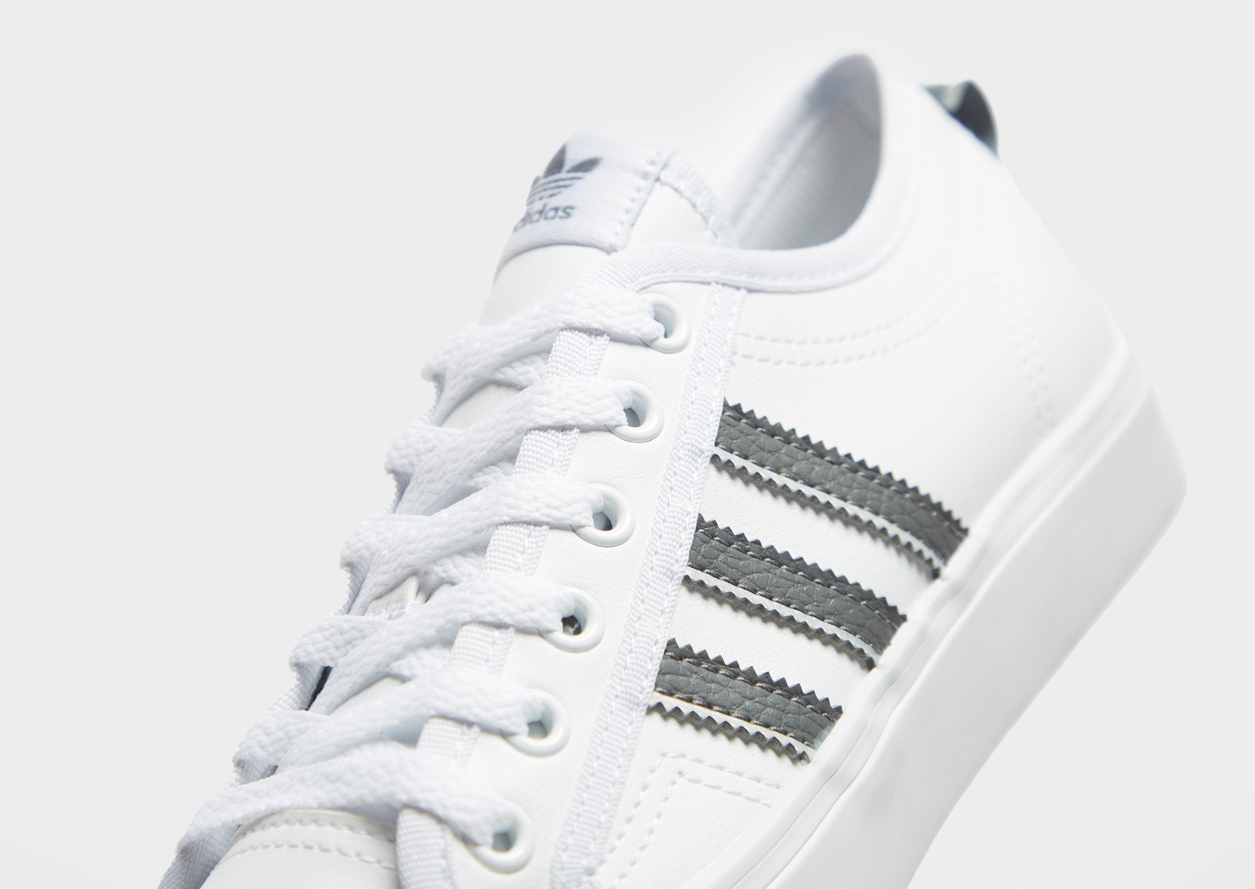 adidas originals nizza lo junior white