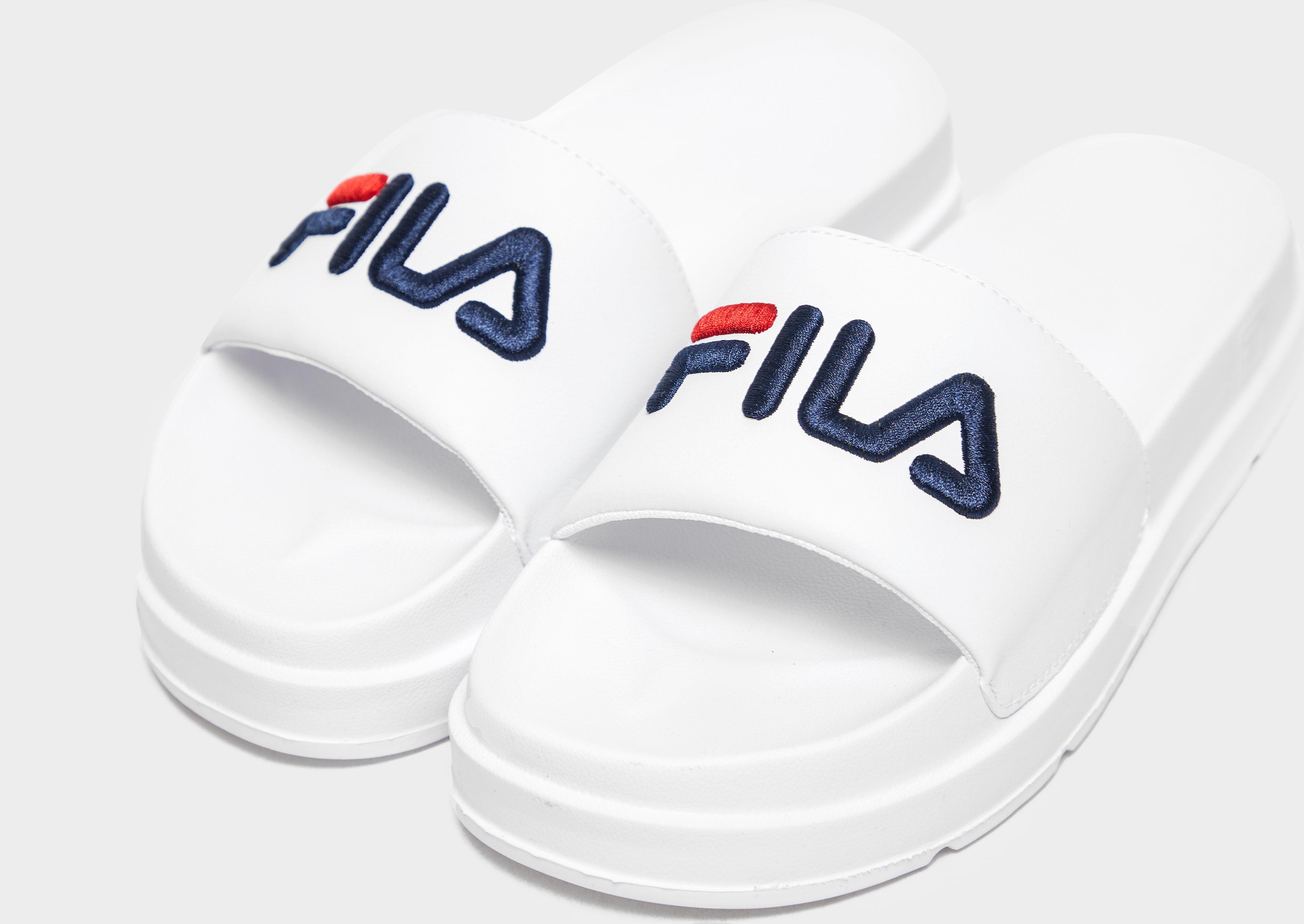 womens fila slides