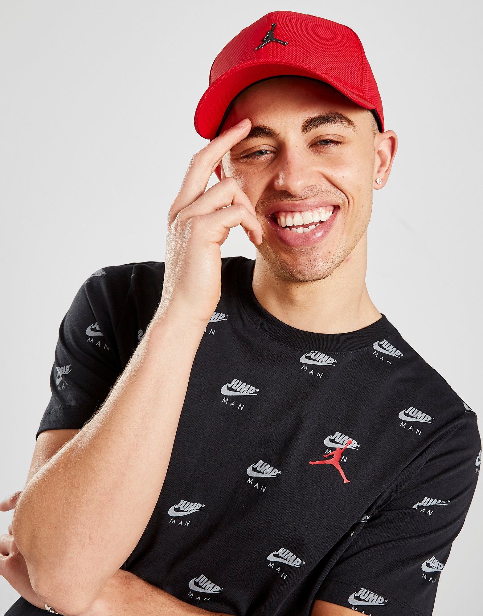 Red Jordan Jumpman Classic 99 Metal Cap - JD Sports Global