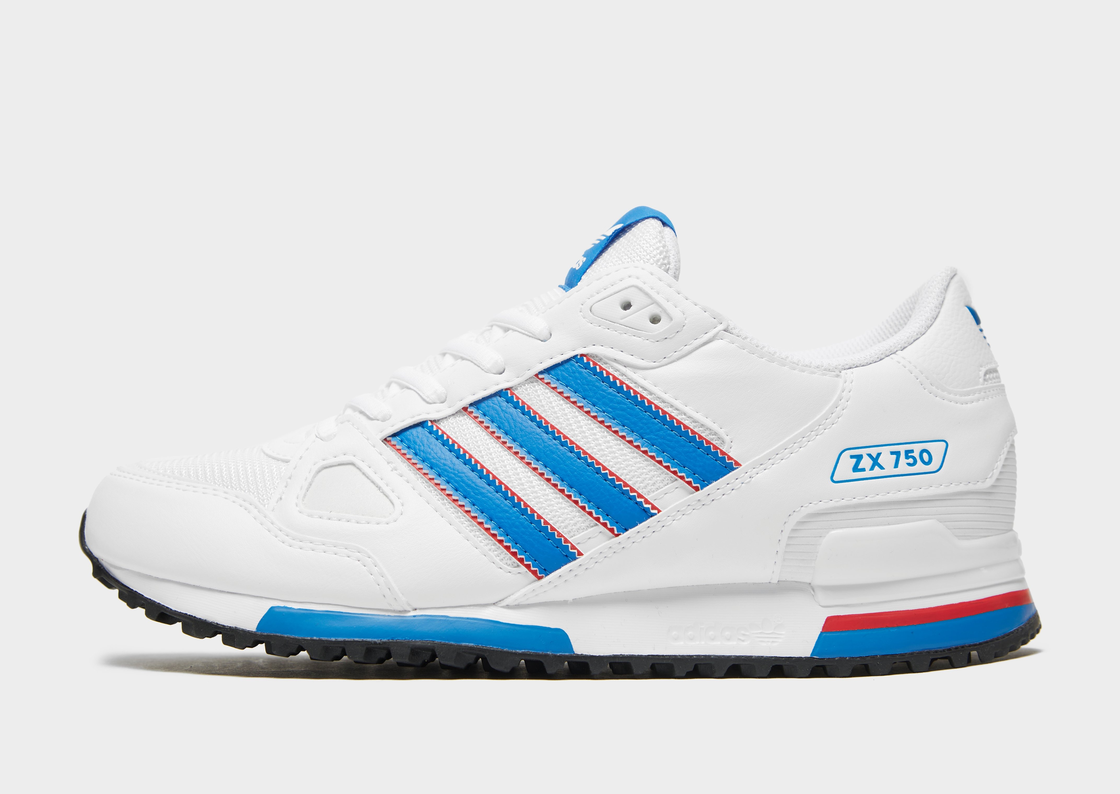 White adidas Originals ZX 750 | JD Sports