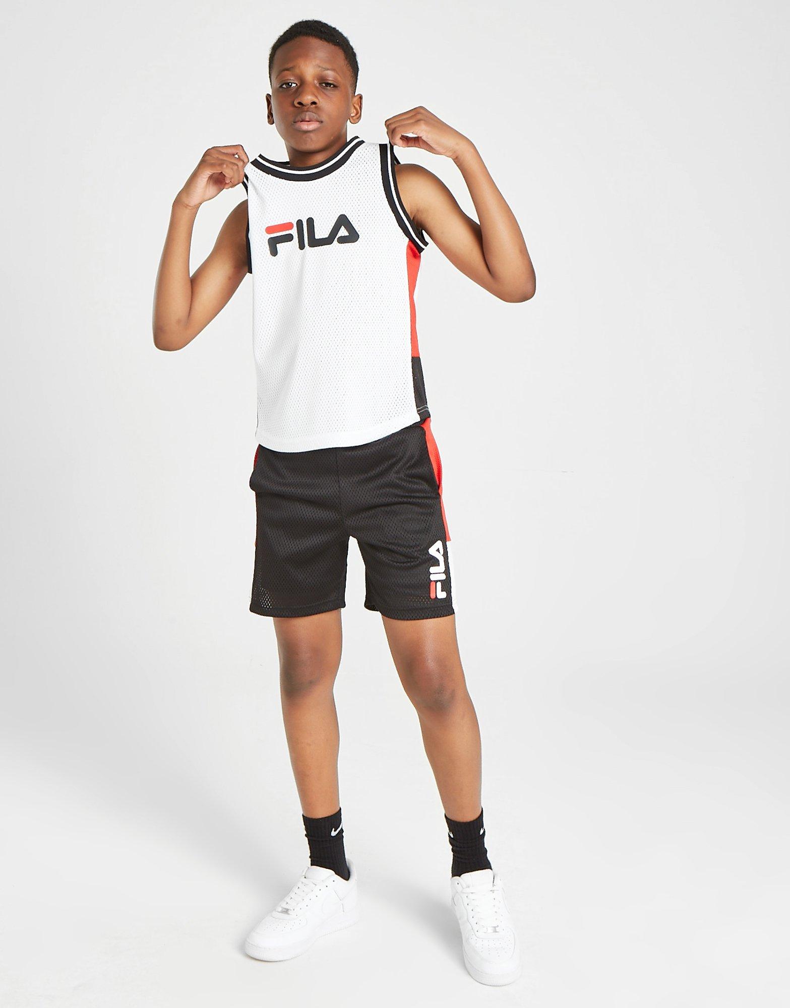 Fila Camisola de Basquetebol Brenton Mesh para Júnior