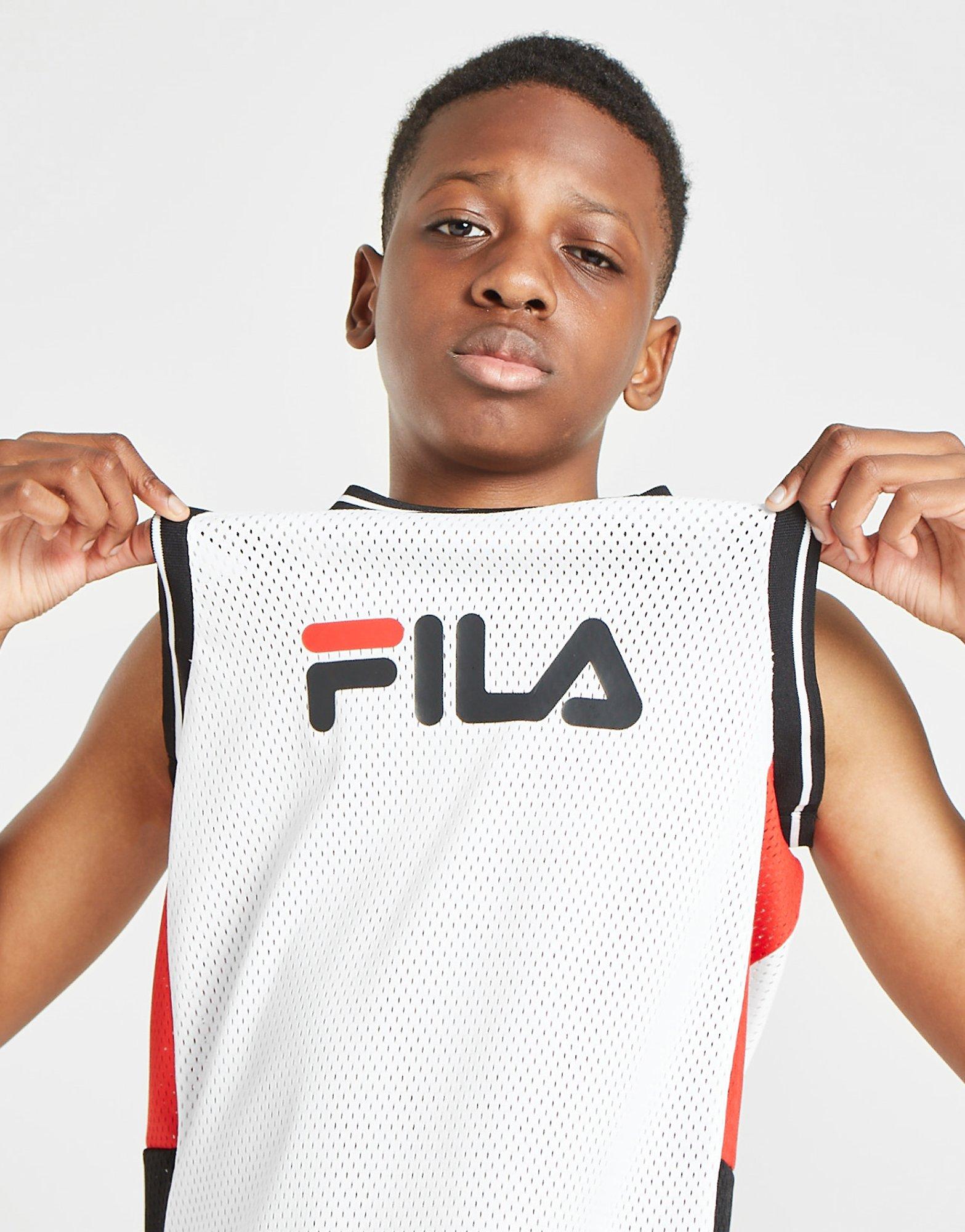 Fila Camisola de Basquetebol Brenton Mesh para Júnior