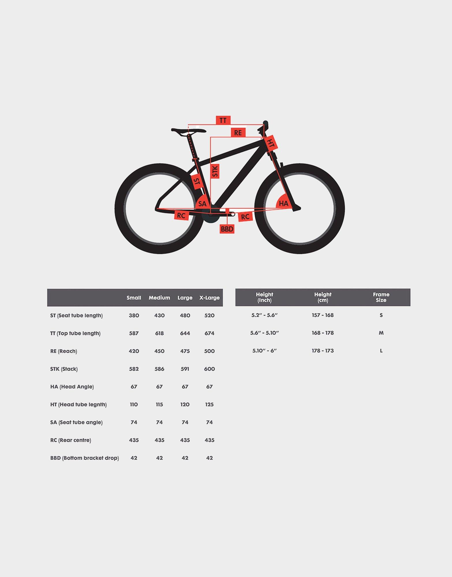 calibre 29er hardtail