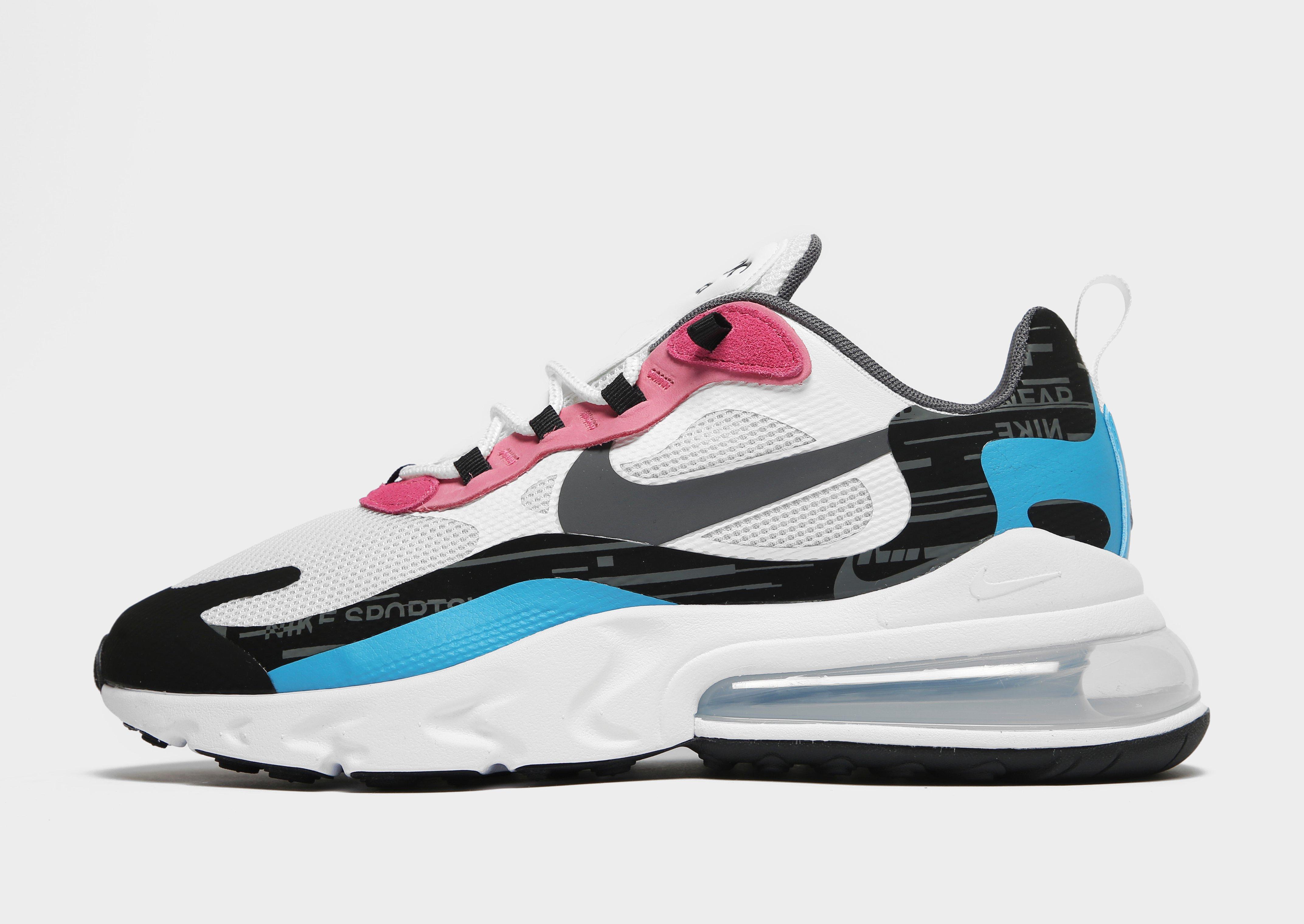 Nike Air Max 270 React in Bianco | JD 