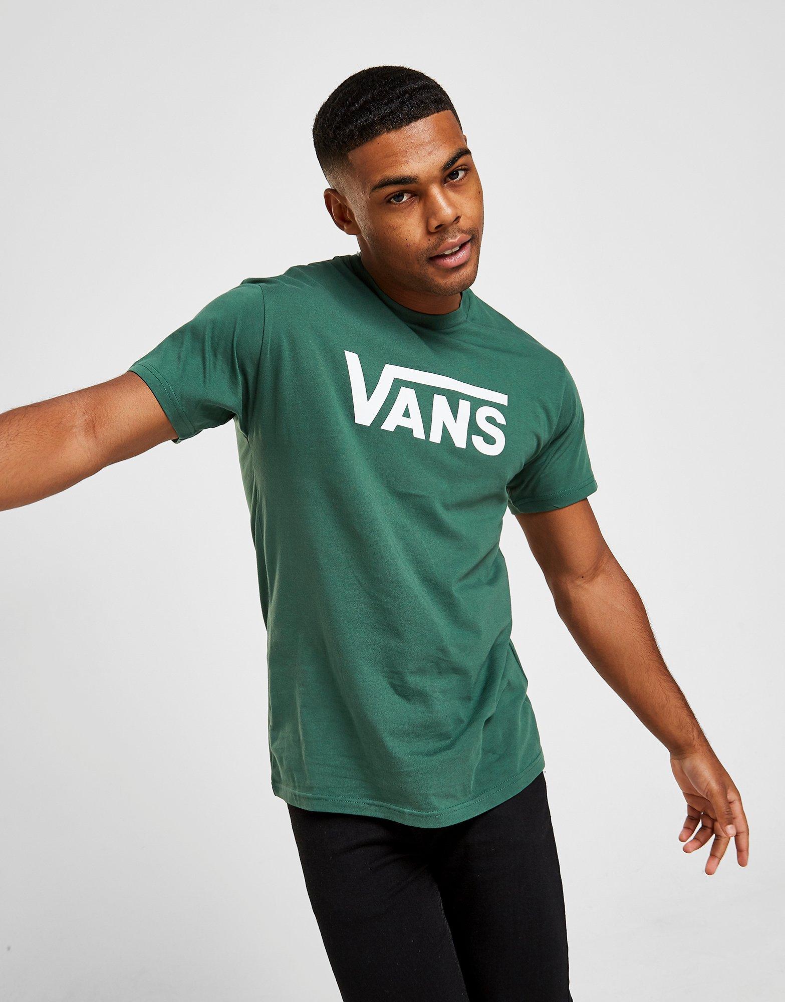 vans t shirt green