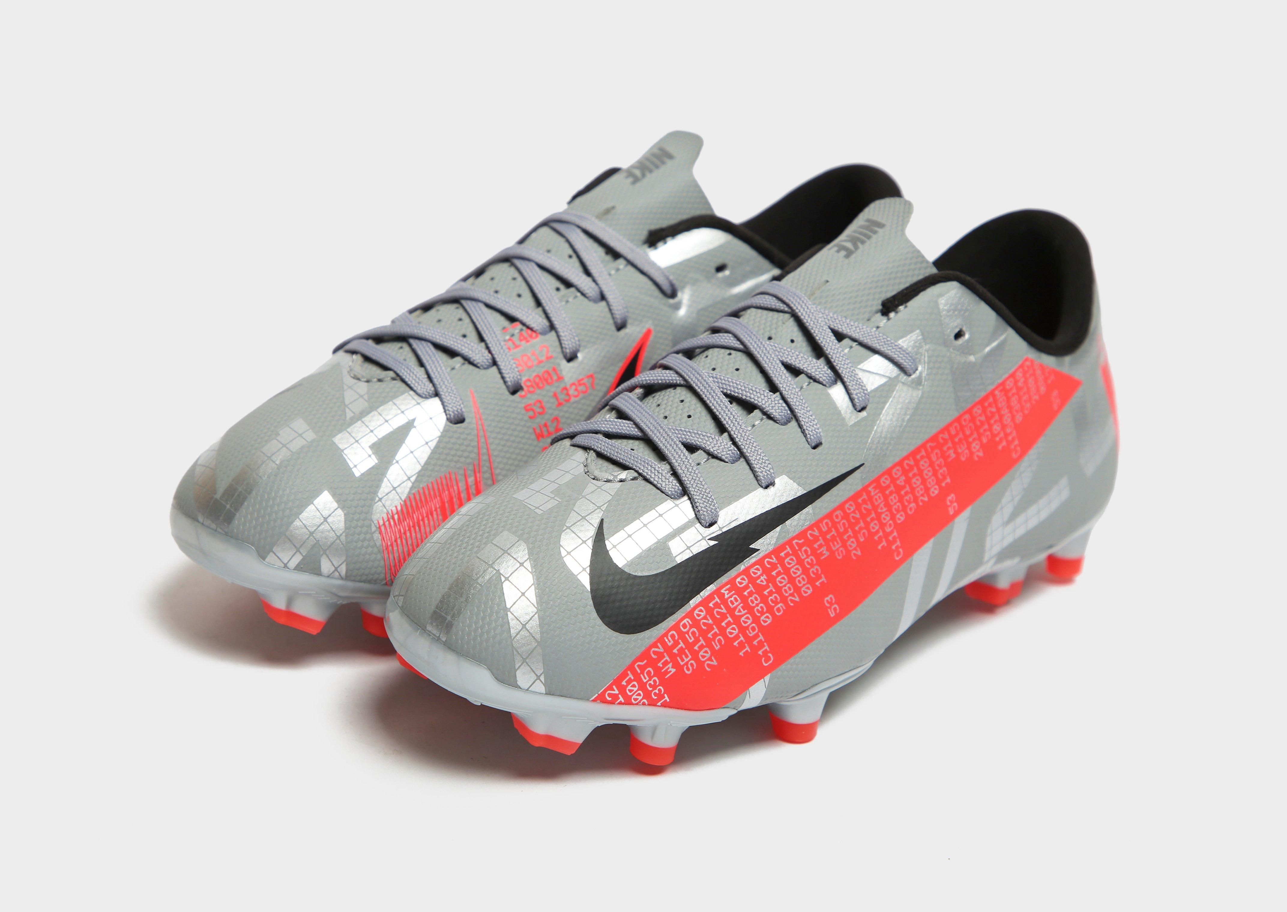 grey nike mercurial vapor