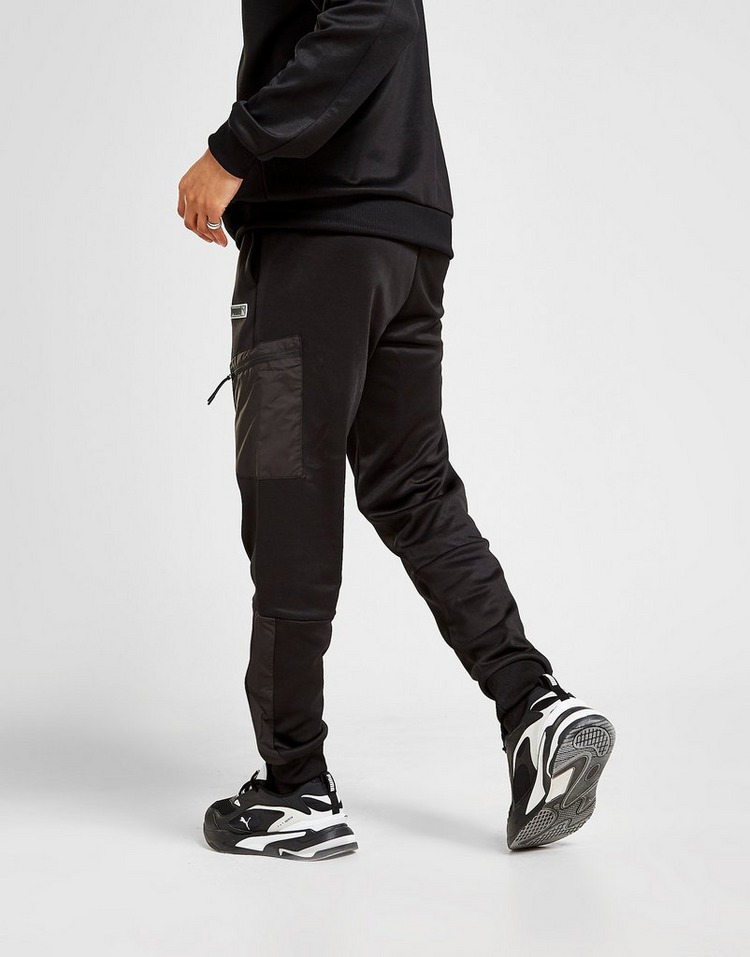 Black Puma Utility Cargo Track Pants | JD Sports