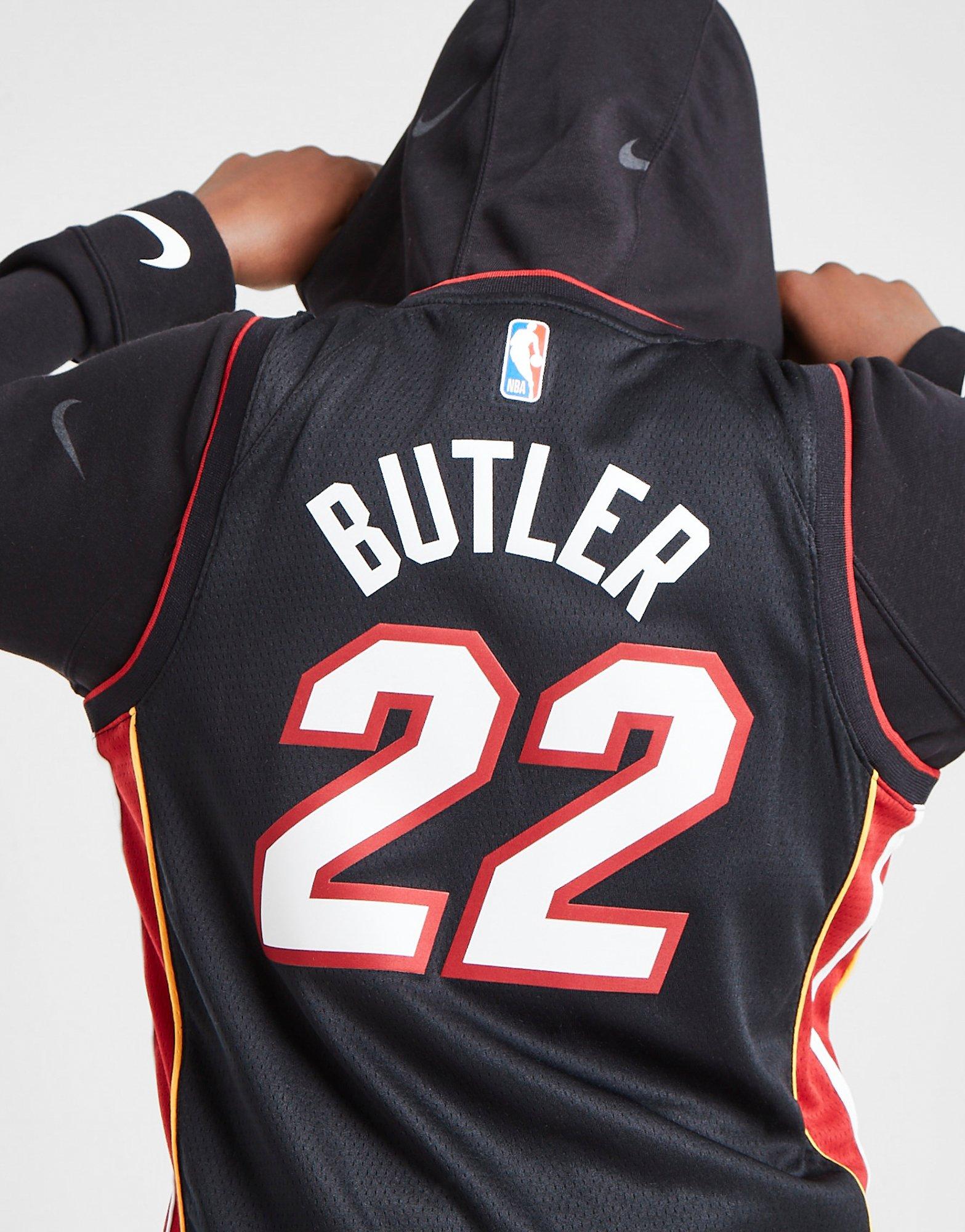 Black Nike NBA Miami Heat Butler #22 Jersey Junior