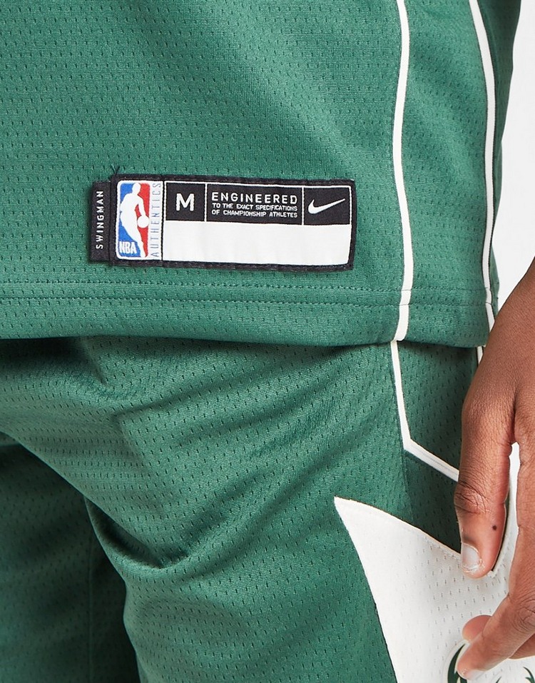 Green Nike NBA Milwaukee Bucks Jersey Junior | JD Sports UK