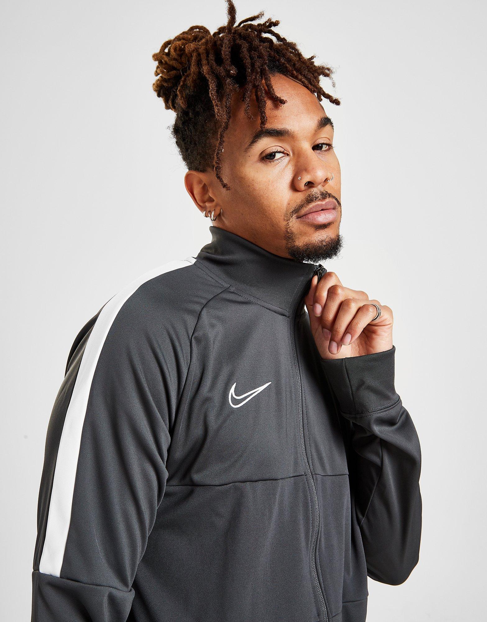 nike track top grey