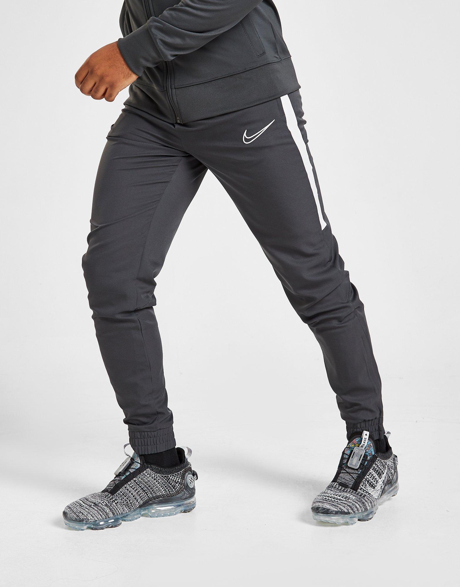 nike academy track pants junior grey