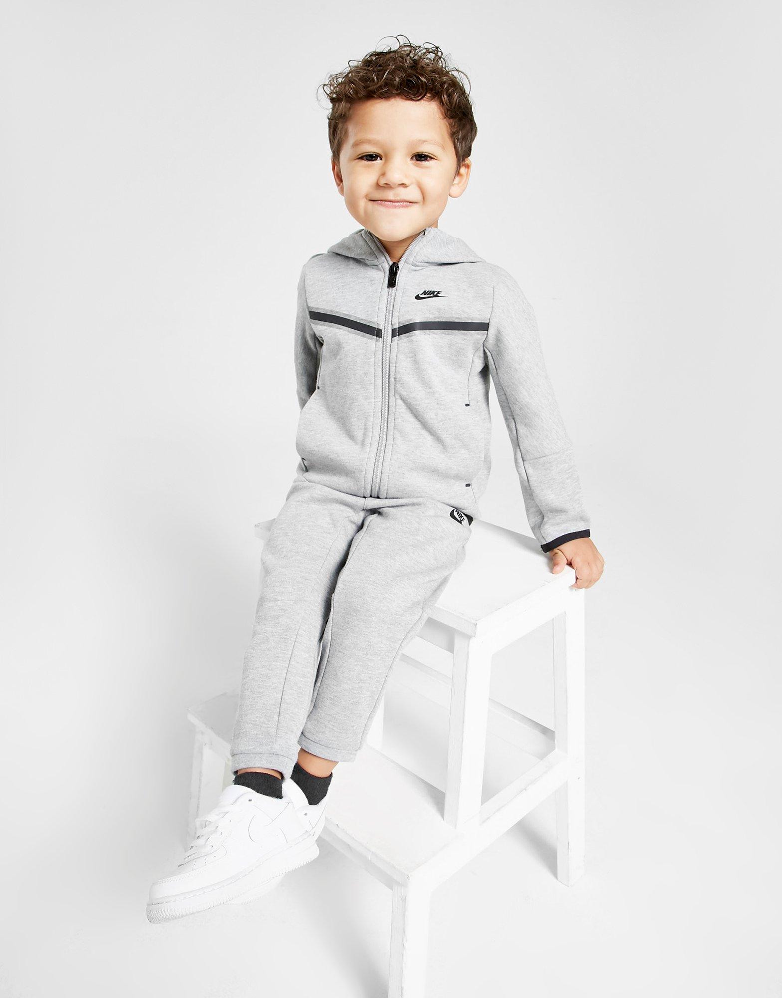 Grey Nike Tech Fleece Tracksuit Infant 