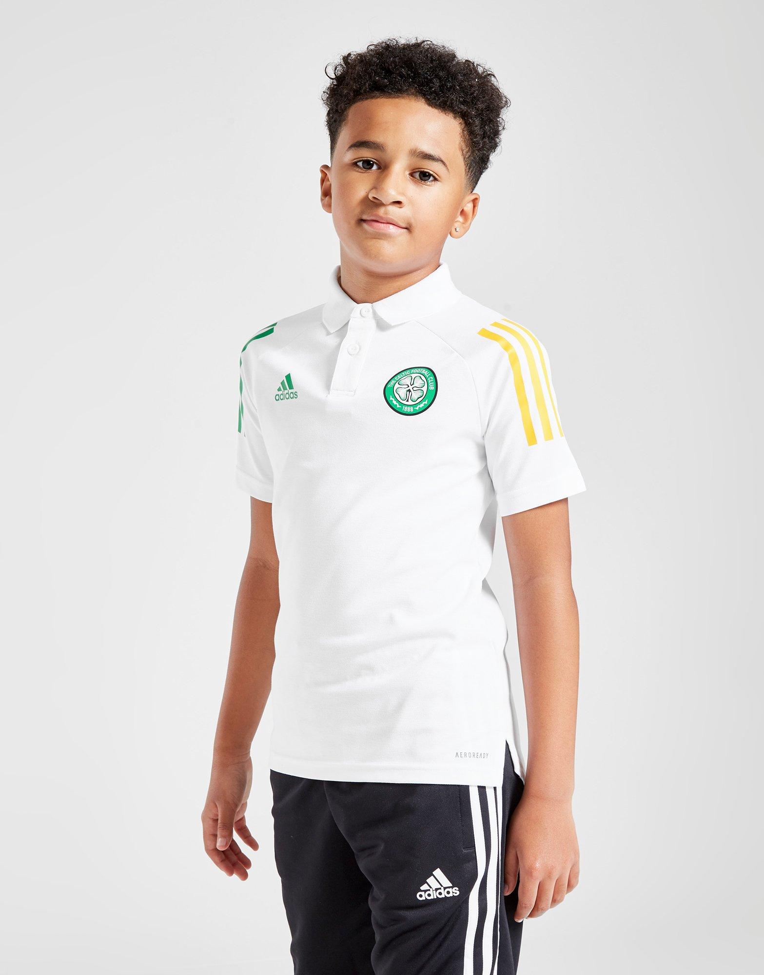 celtic polo shirt white