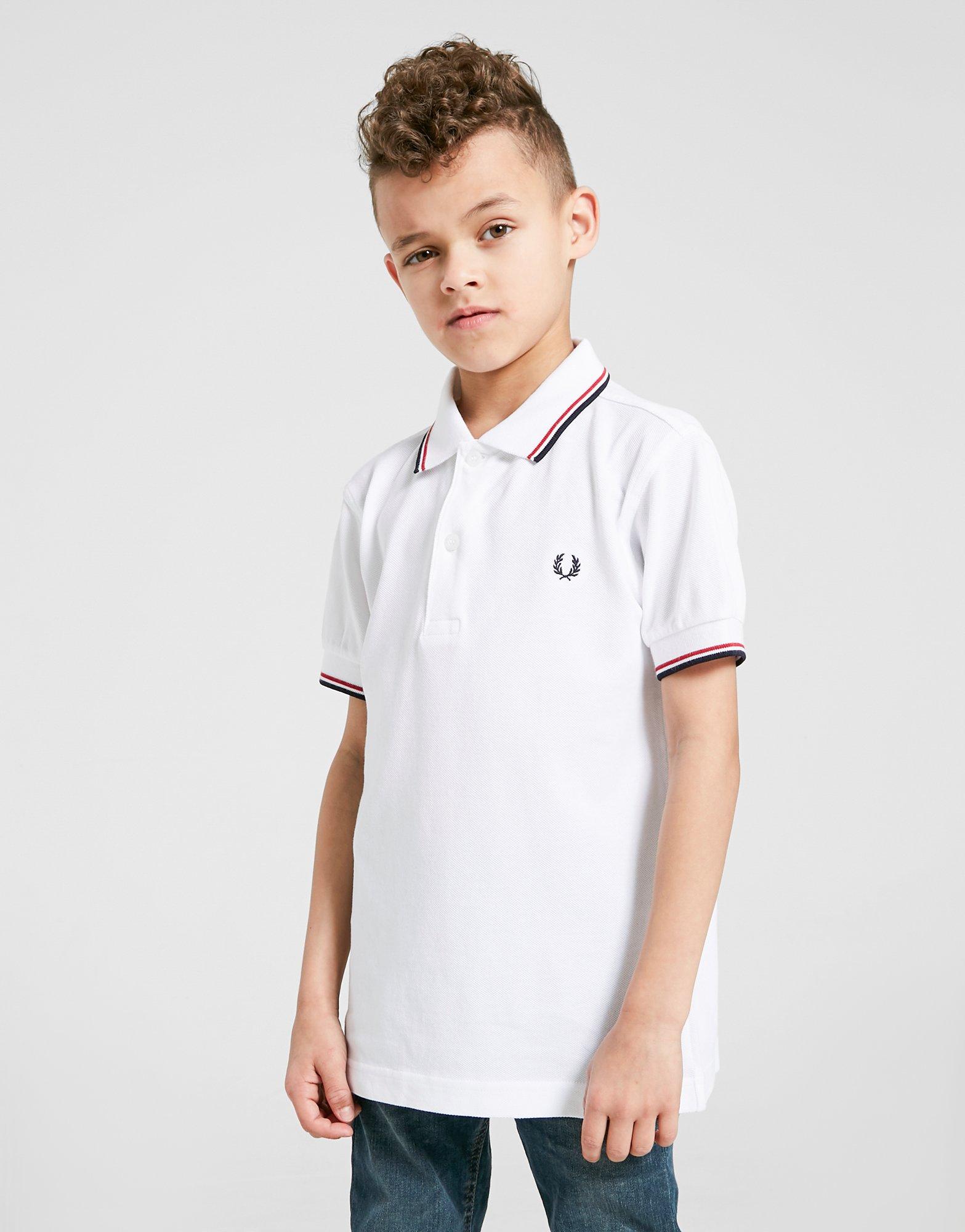 fred perry children's polo shirt