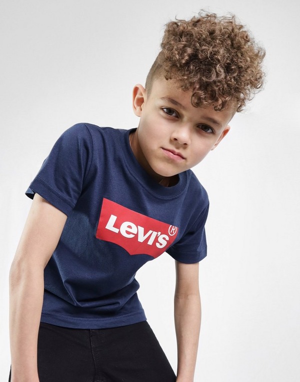 Acheter Blauw Levis T Shirt Batwing Enfant