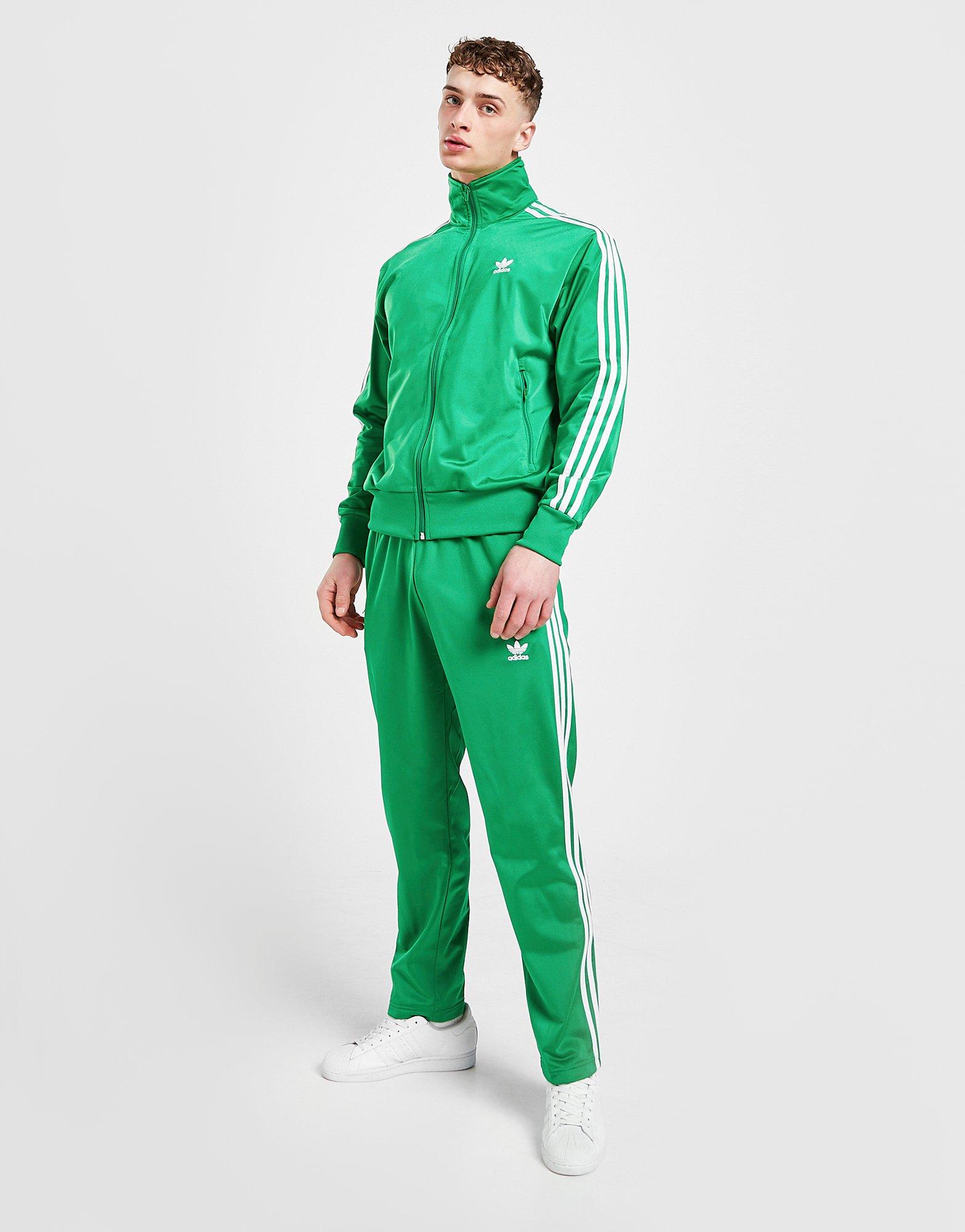 adidas firebird track pants orange