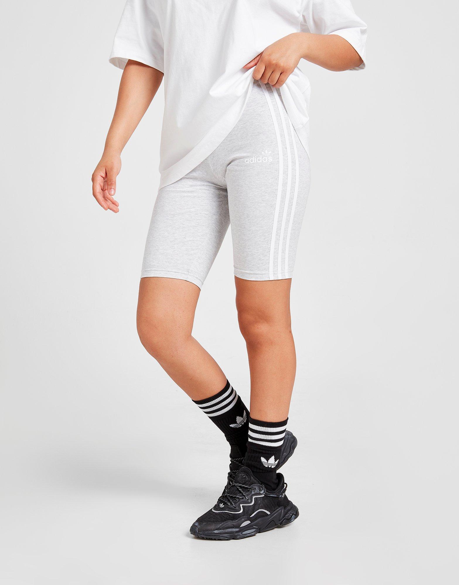 grey adidas cycle shorts