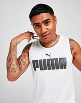 Acheter Blanc Puma Débardeur Logo Homme ...