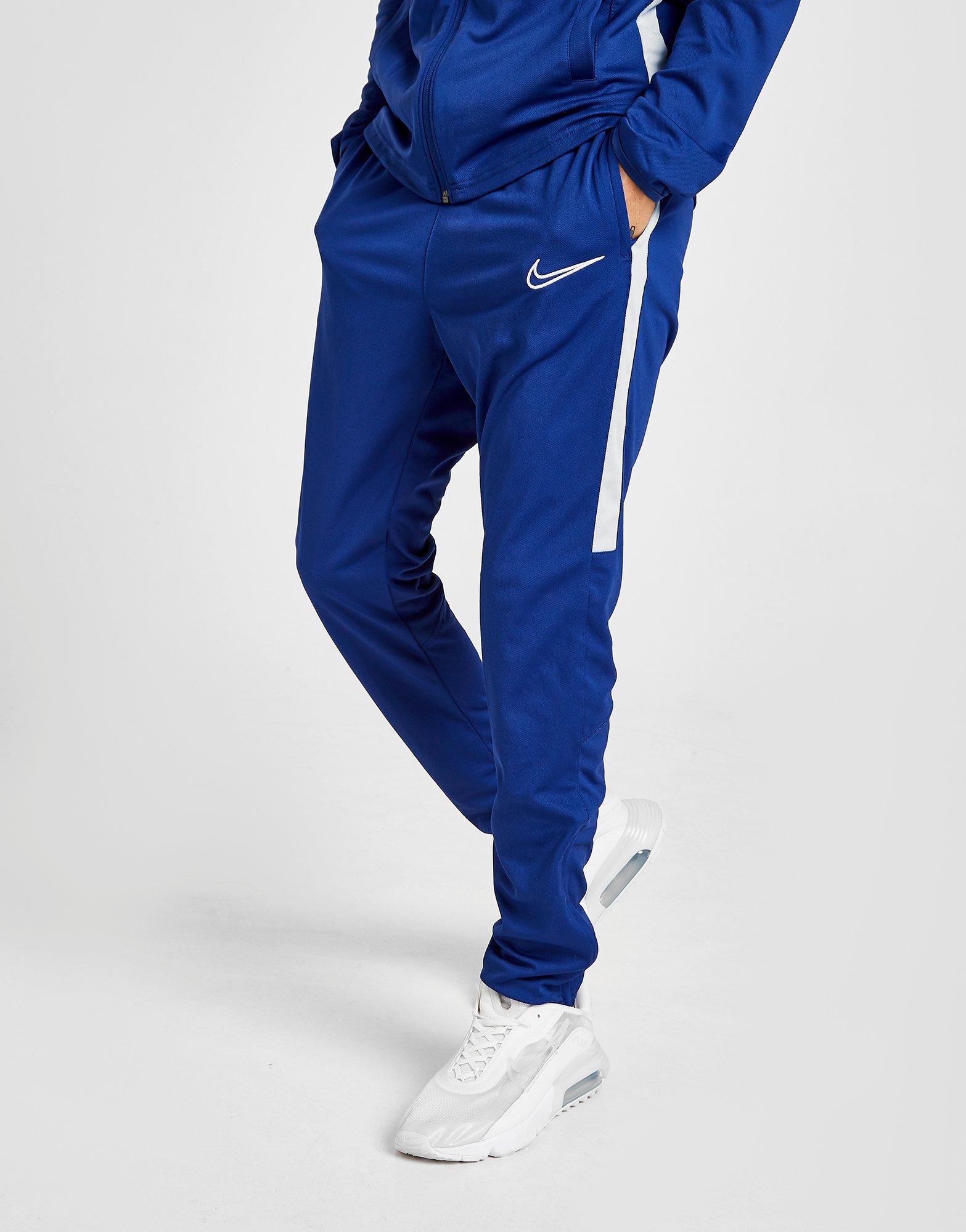 nike blue poly tracksuit