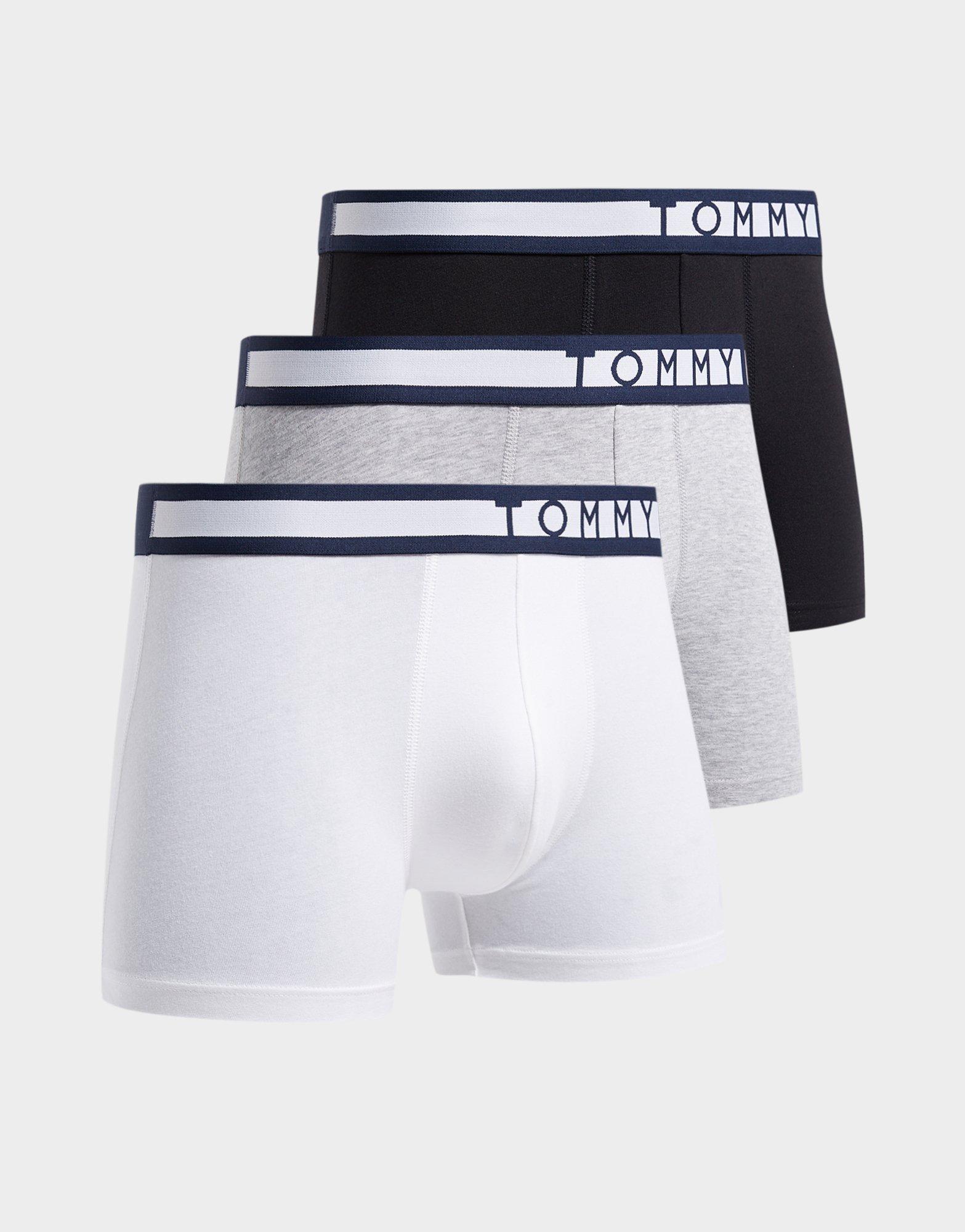 Meerkleurig Tommy Hilfiger 3 Pack Boxershorts Heren | JD Sports
