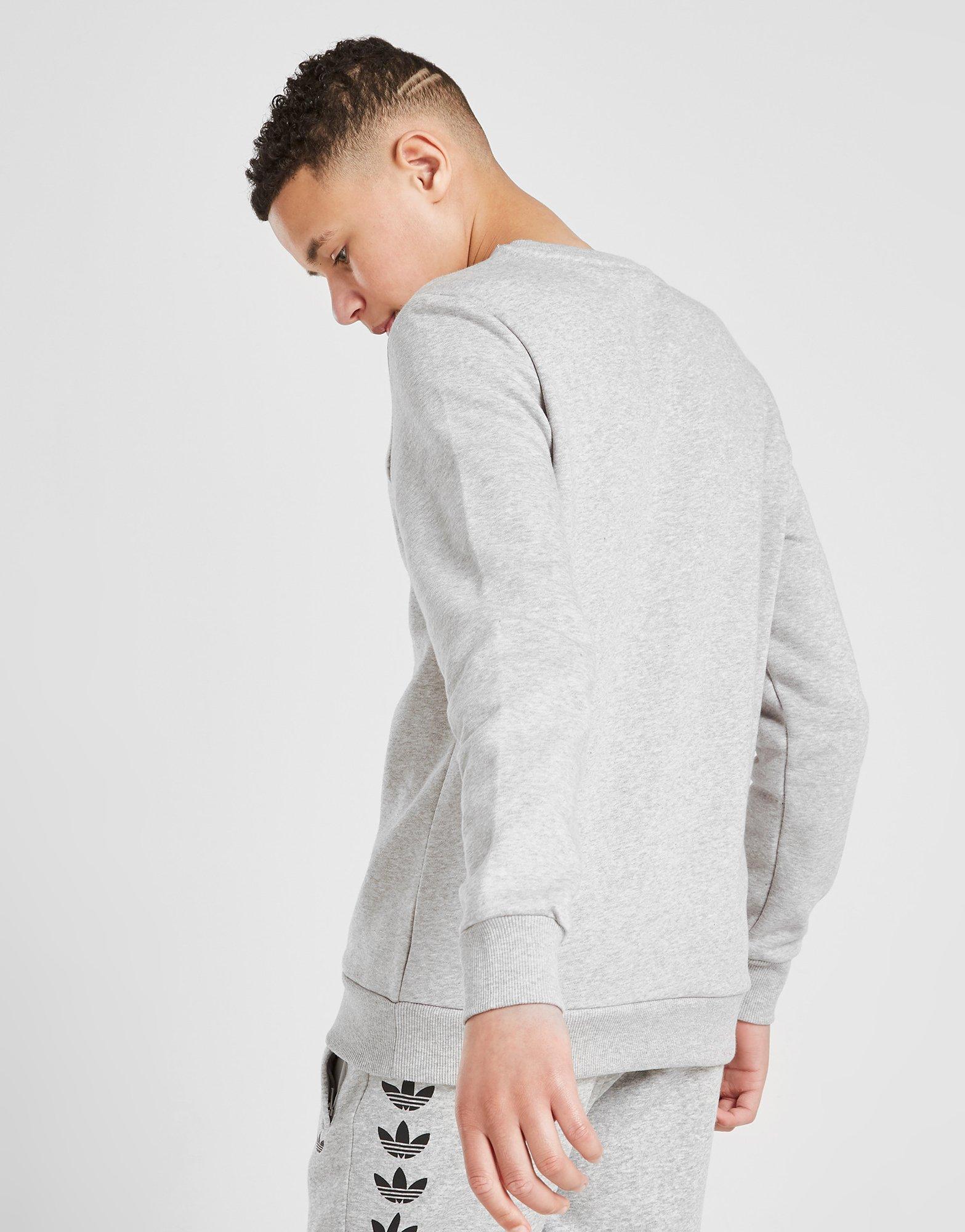 trefoil crew sweatshirt