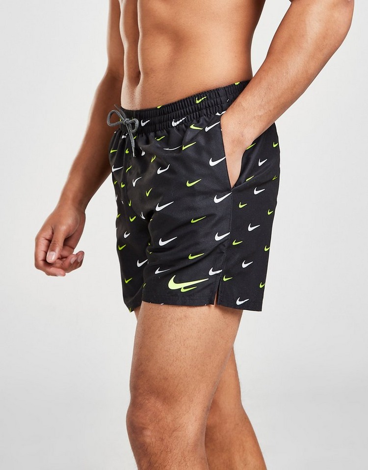 nike all over print swim shorts junior