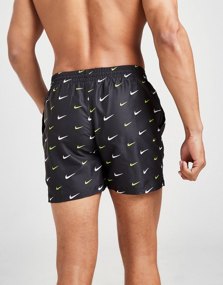 nike all over print swim shorts junior