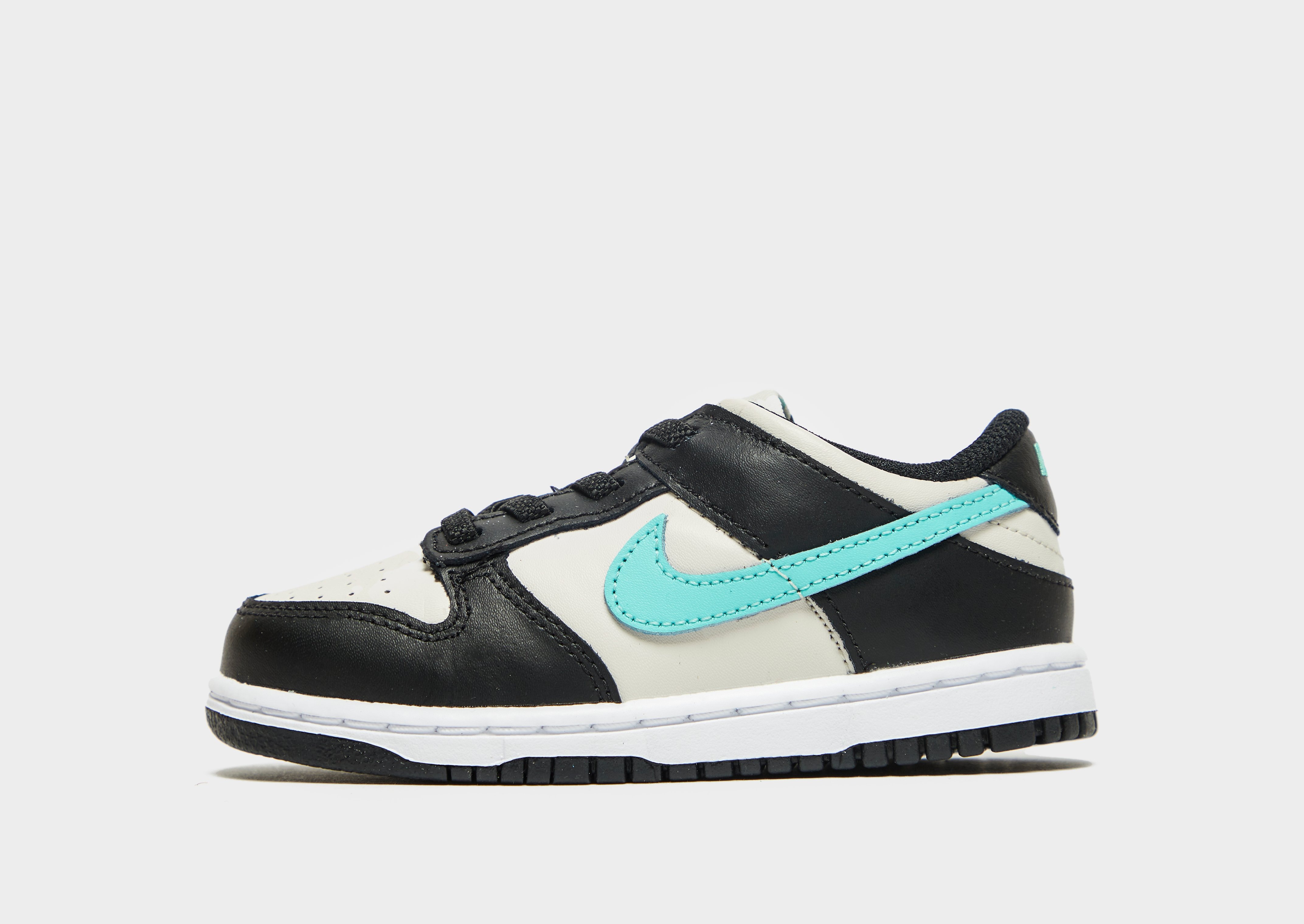 nike dunk low infant black and white