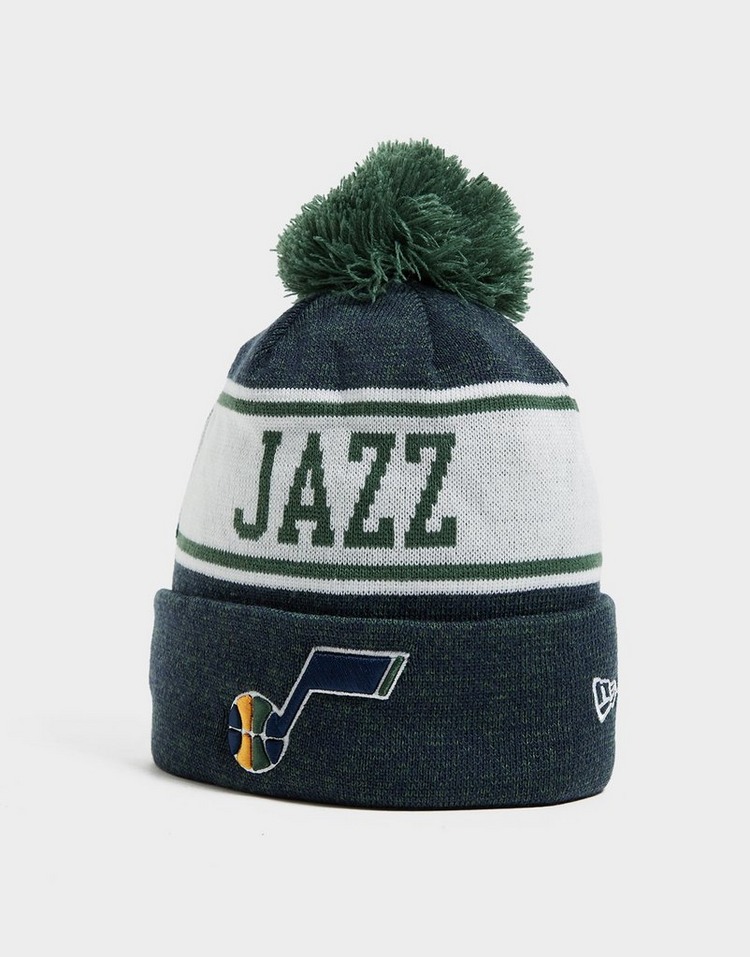 Blue New Era NBA Utah Jazz Pom Beanie Hat | JD Sports